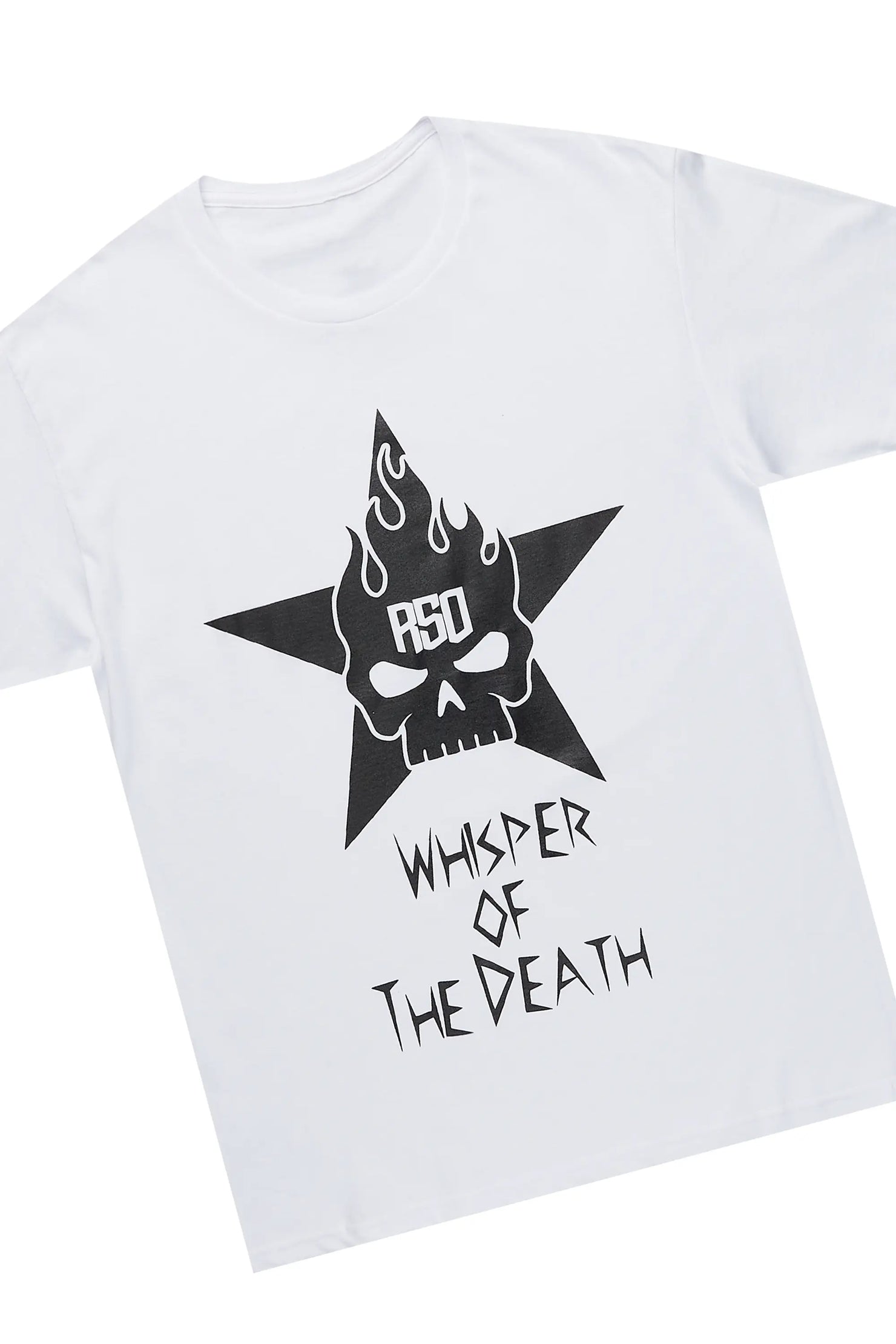 Jadon White/Beige T-Shirt/Super Stacked Flare Jean Bundle