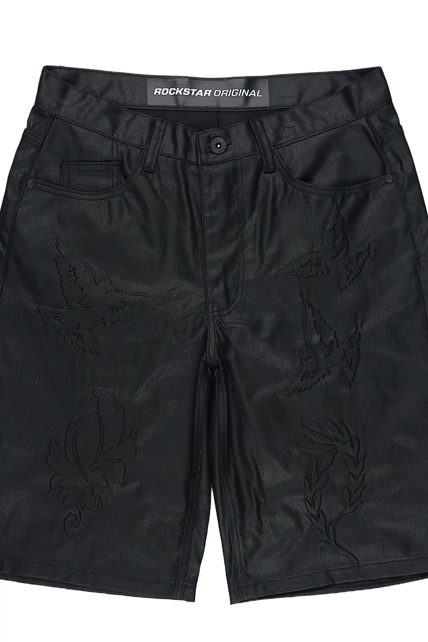 Esco Black Denim Short