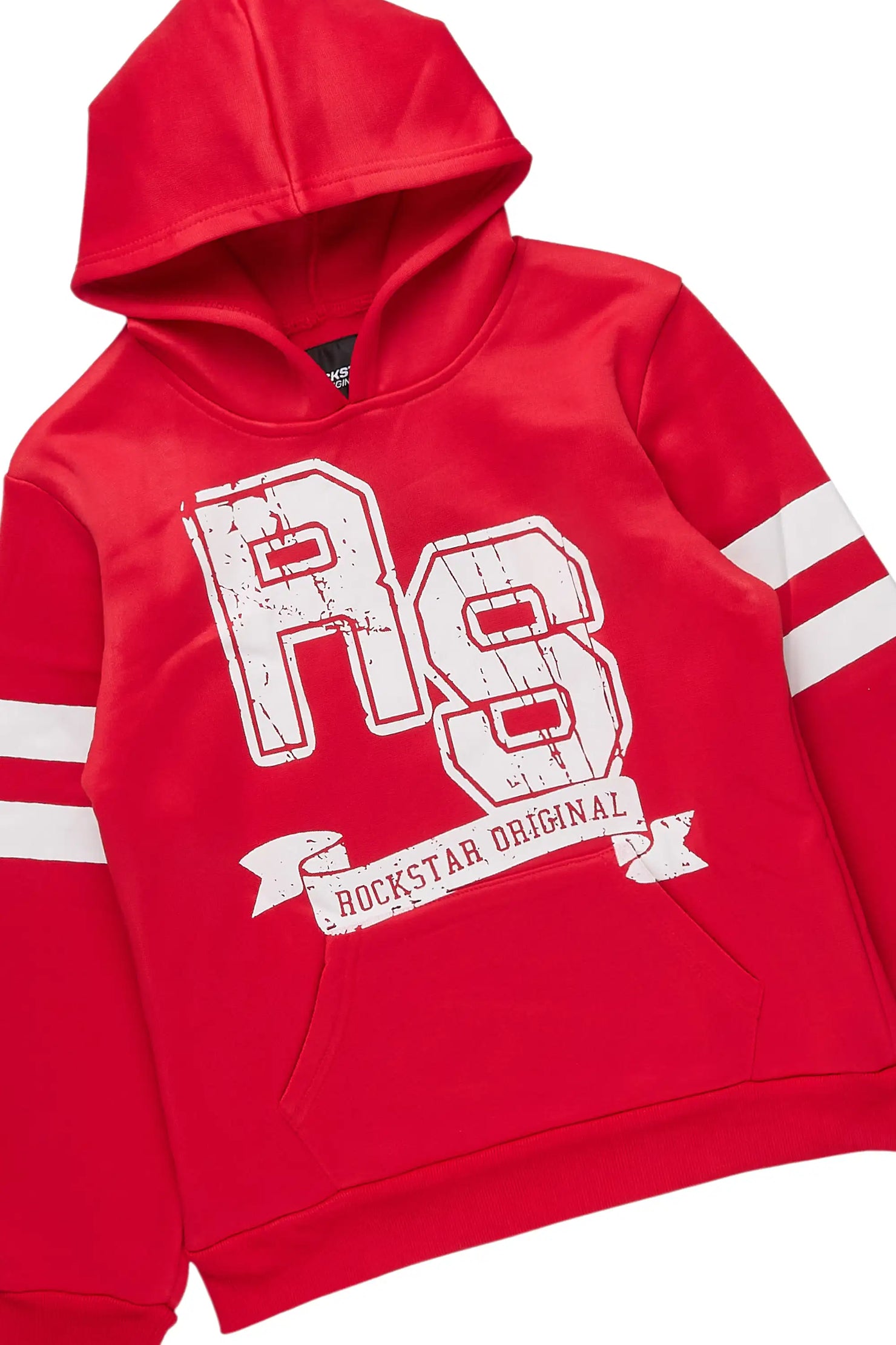 Boys Alik Red Stacked Track Set