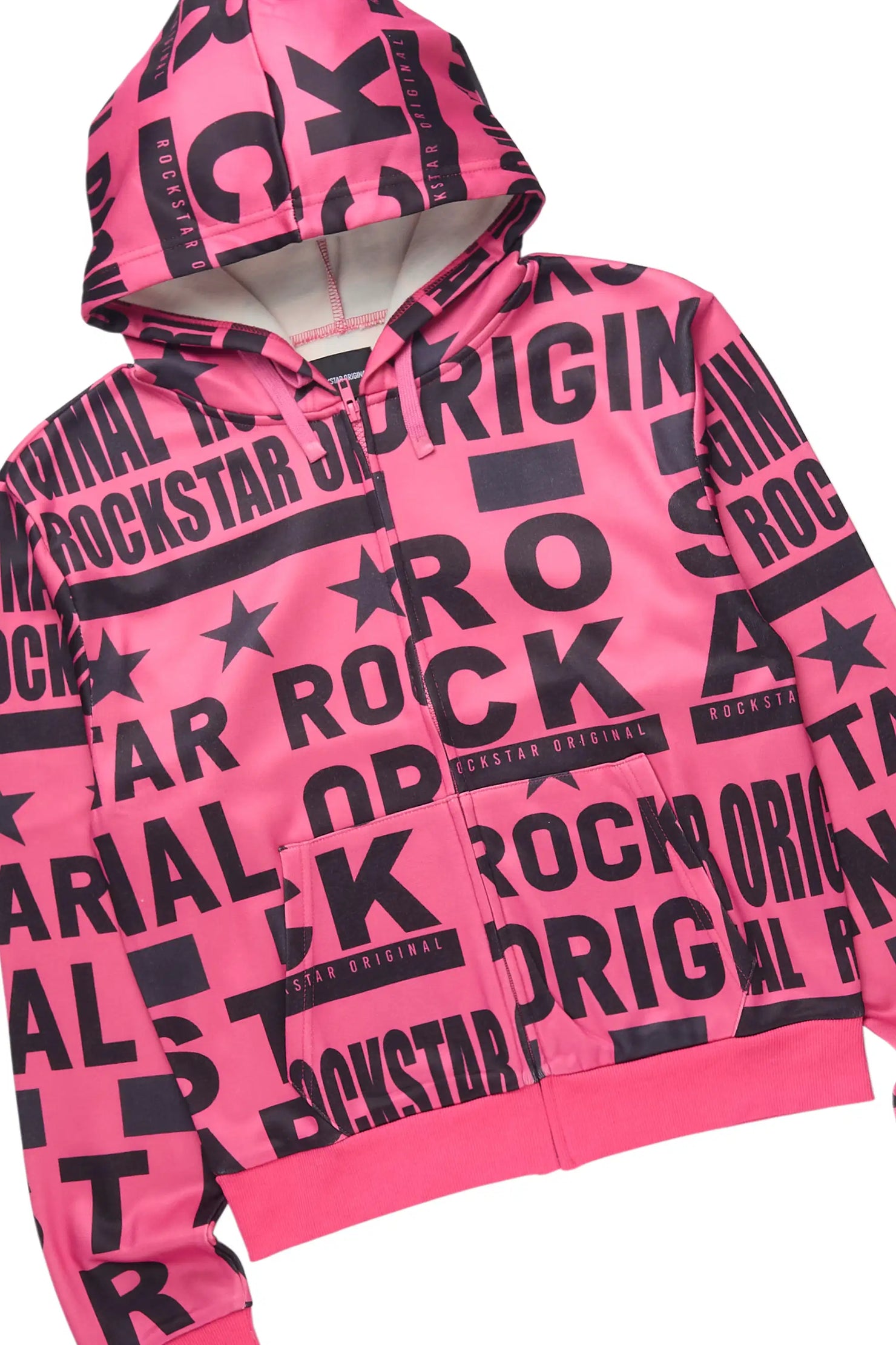 Rikelle Hot Pink Printed Track Set
