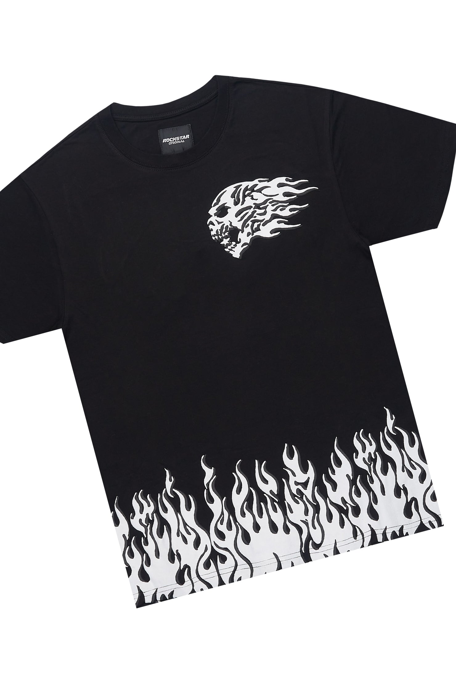 Bubble Black T-Shirt/Short Set