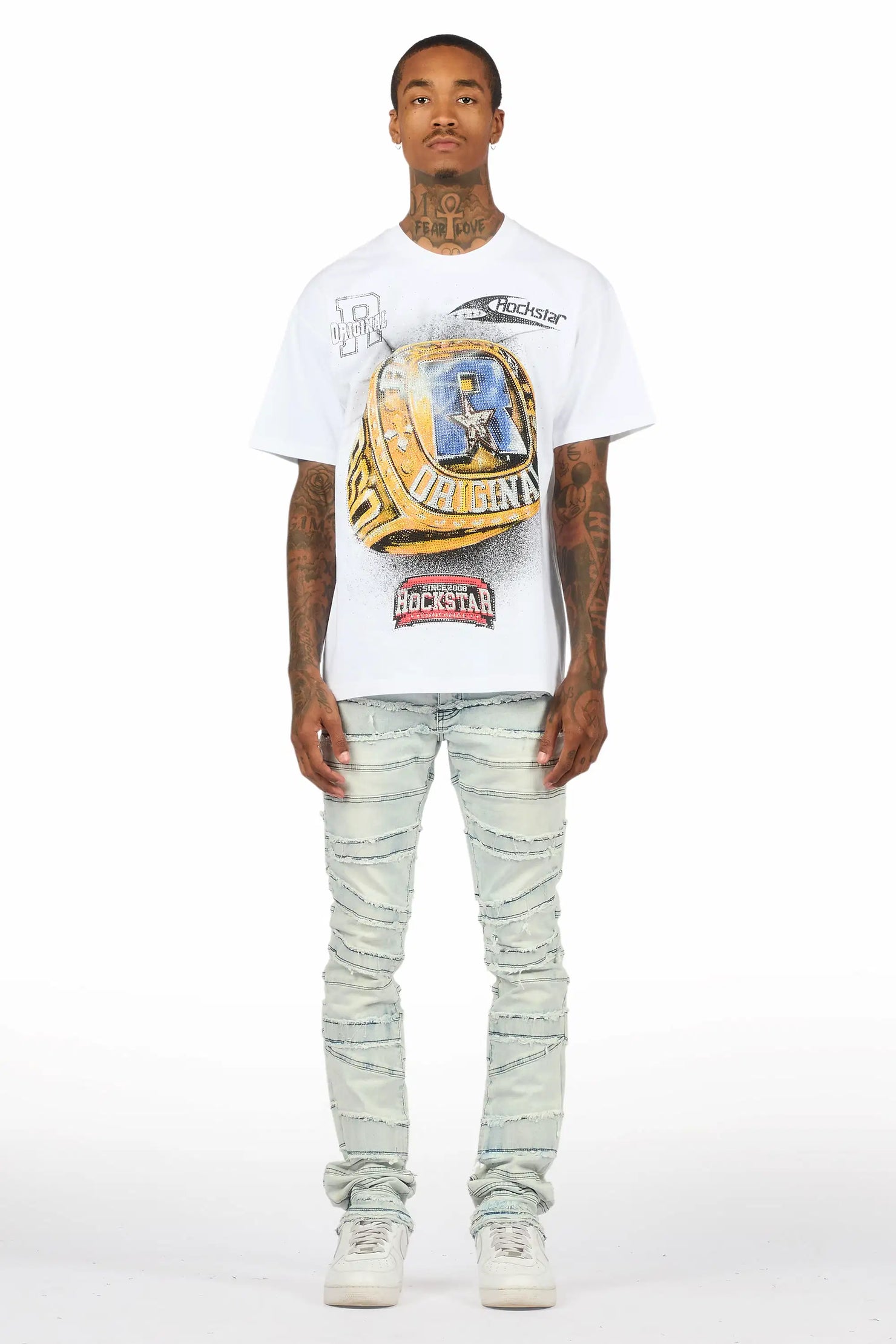 Franko Light Blue Skinny Fit Jean