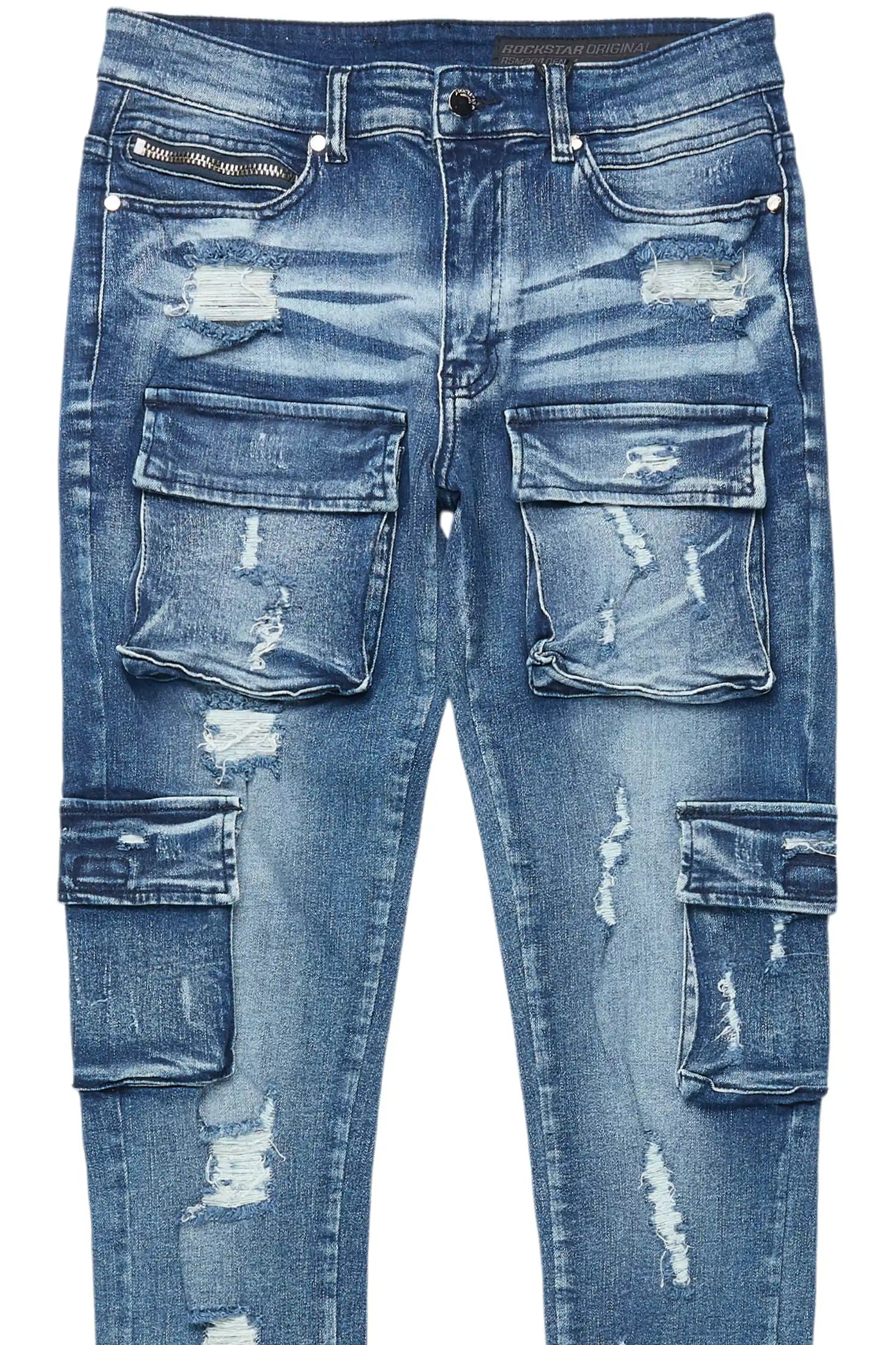 Kap Dark Blue Cargo Jean