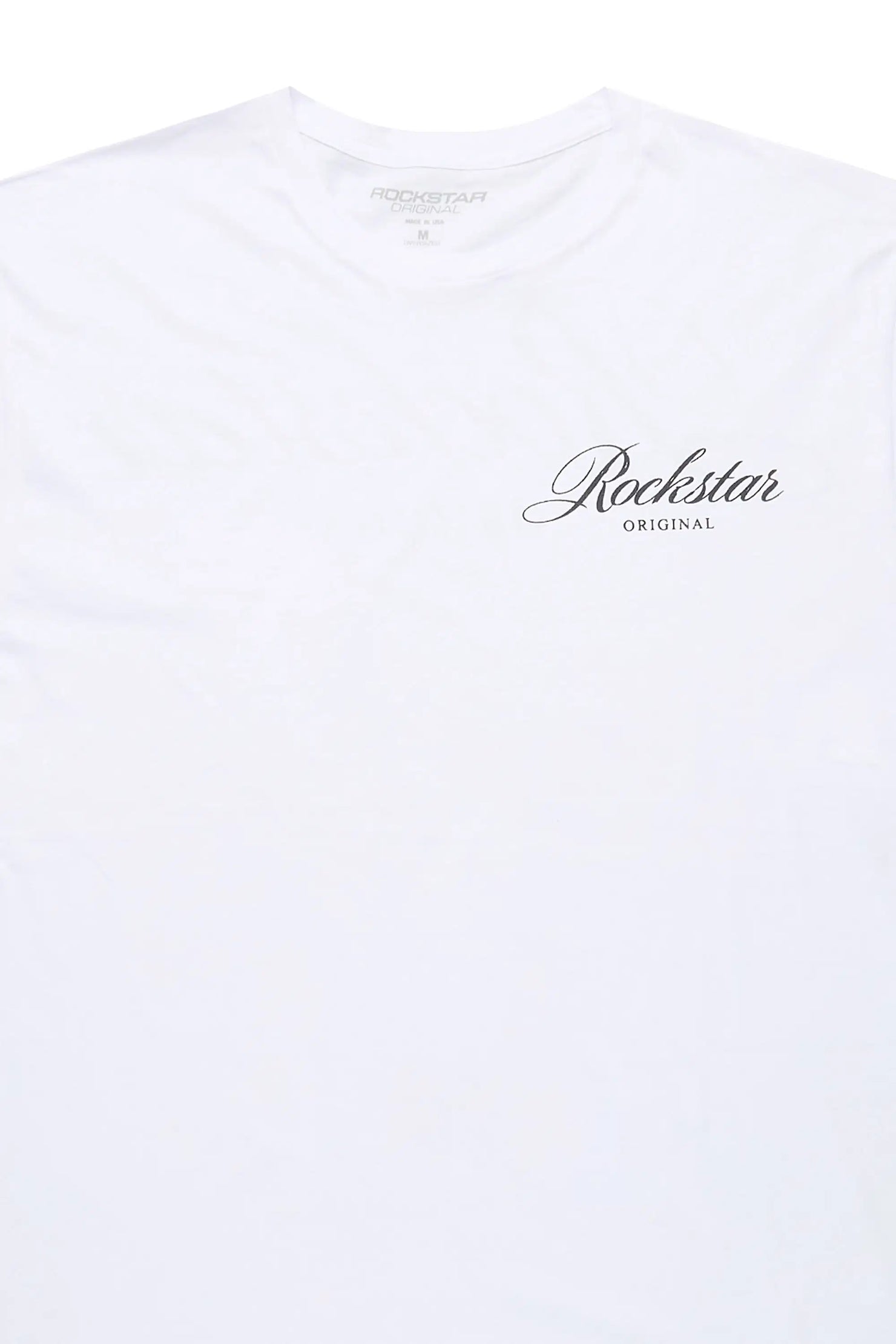 Domaric White Oversized Graphic T-Shirt