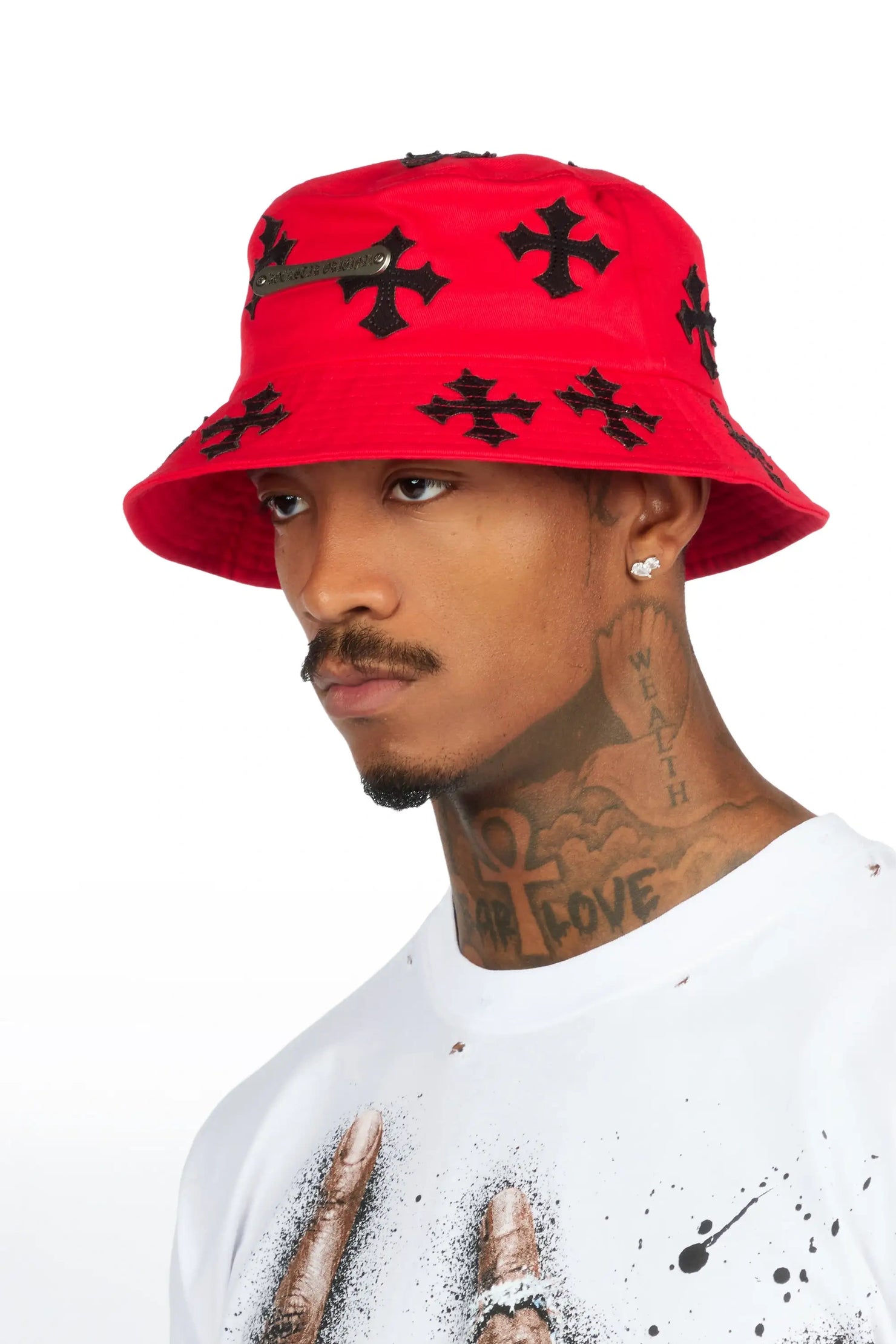 Dollin Red Bucket Hat