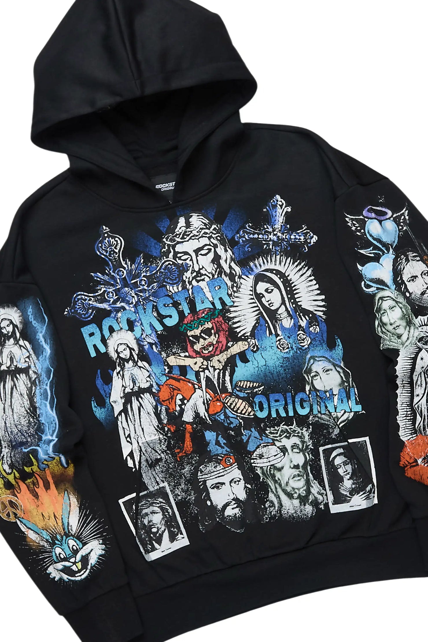 Diyos Black Hoodie/Baggy Pant Track Set