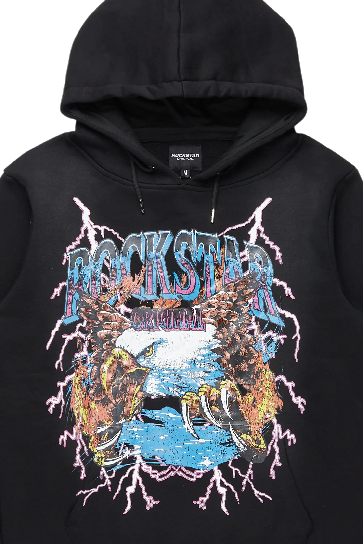 Darken Black Graphic Hoodie