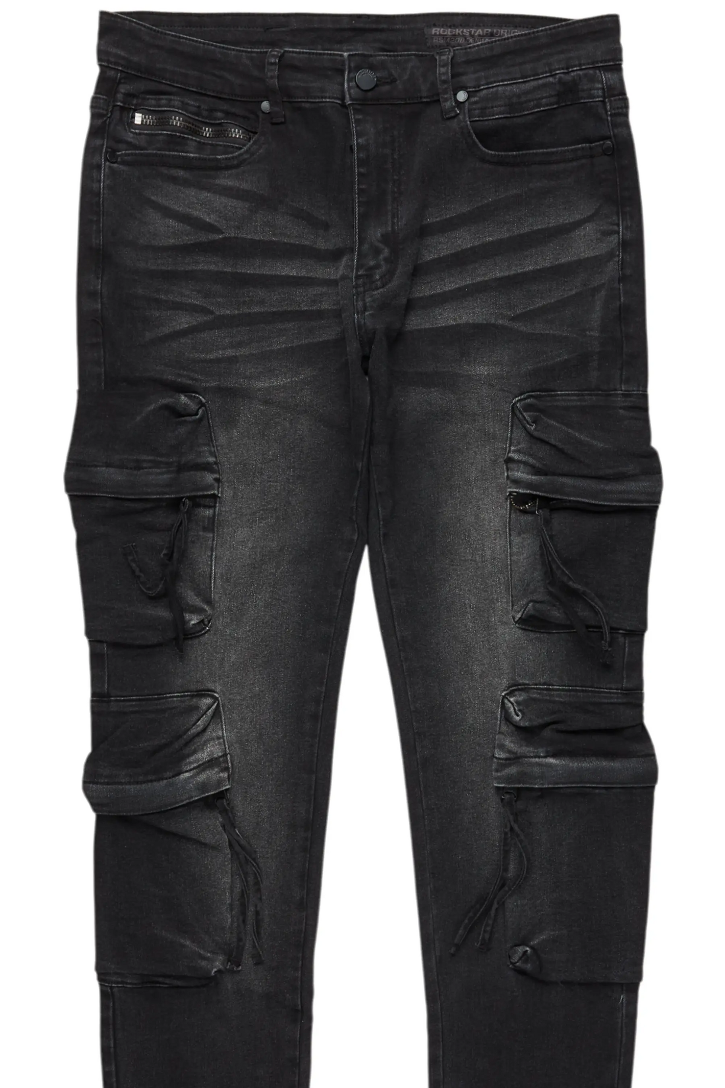 Rodion Dark Grey Slim Fit Cargo Jean