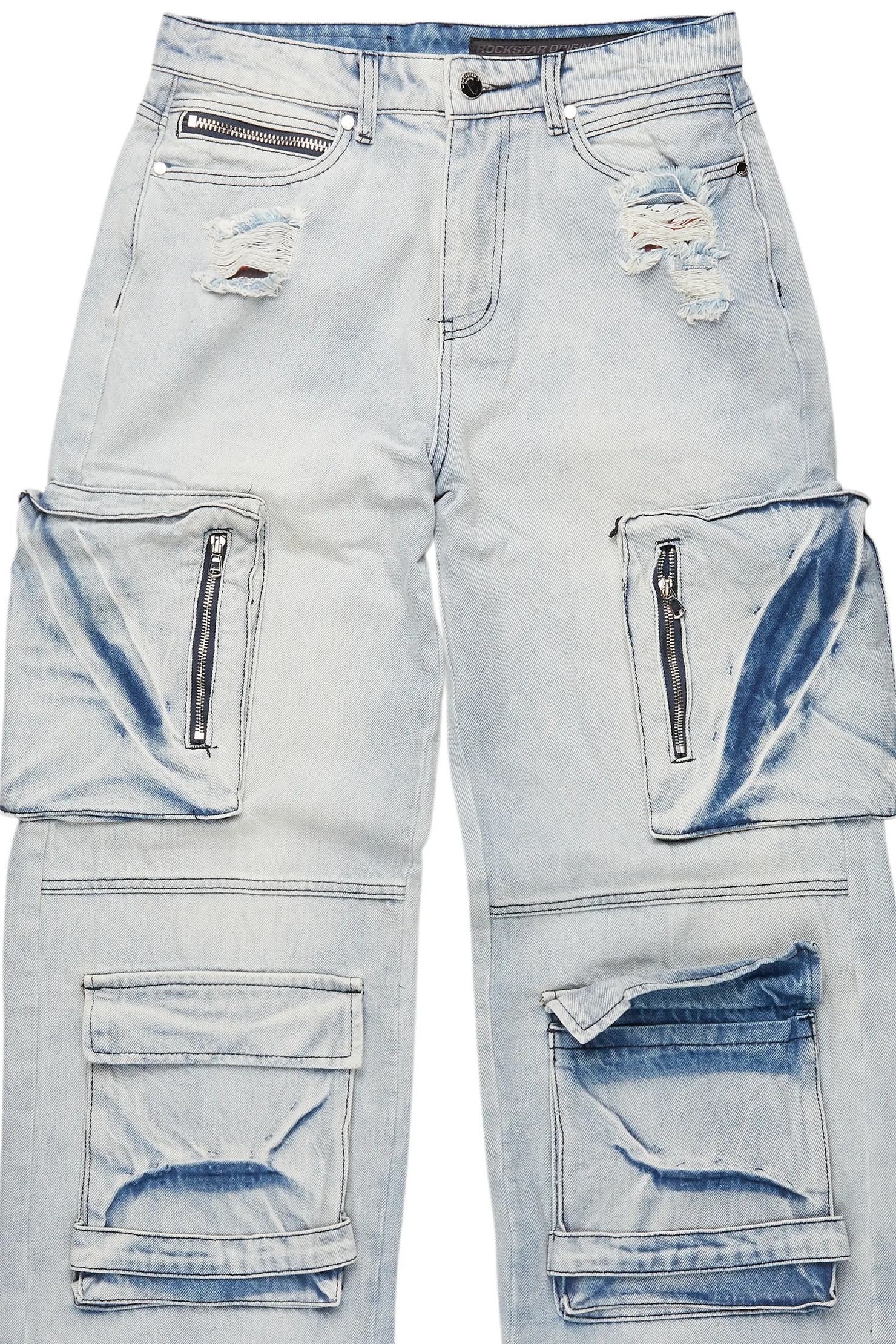Esben Blue Baggy Fit Jean