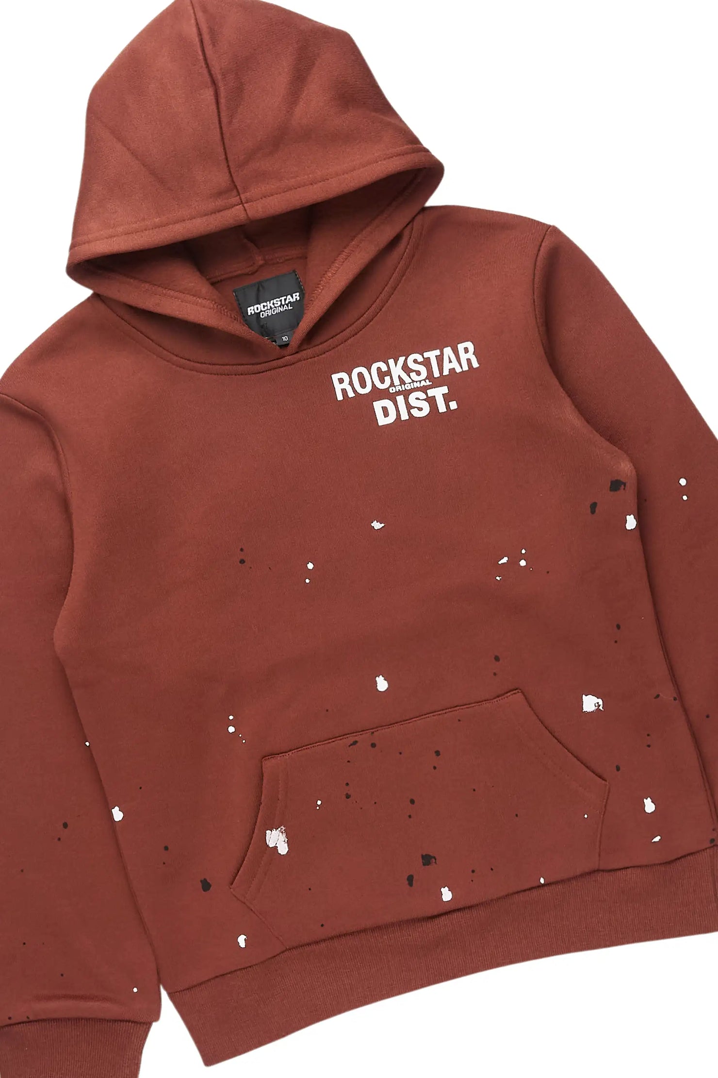 Boys Jaco Brown Baggy Fit Pant Set