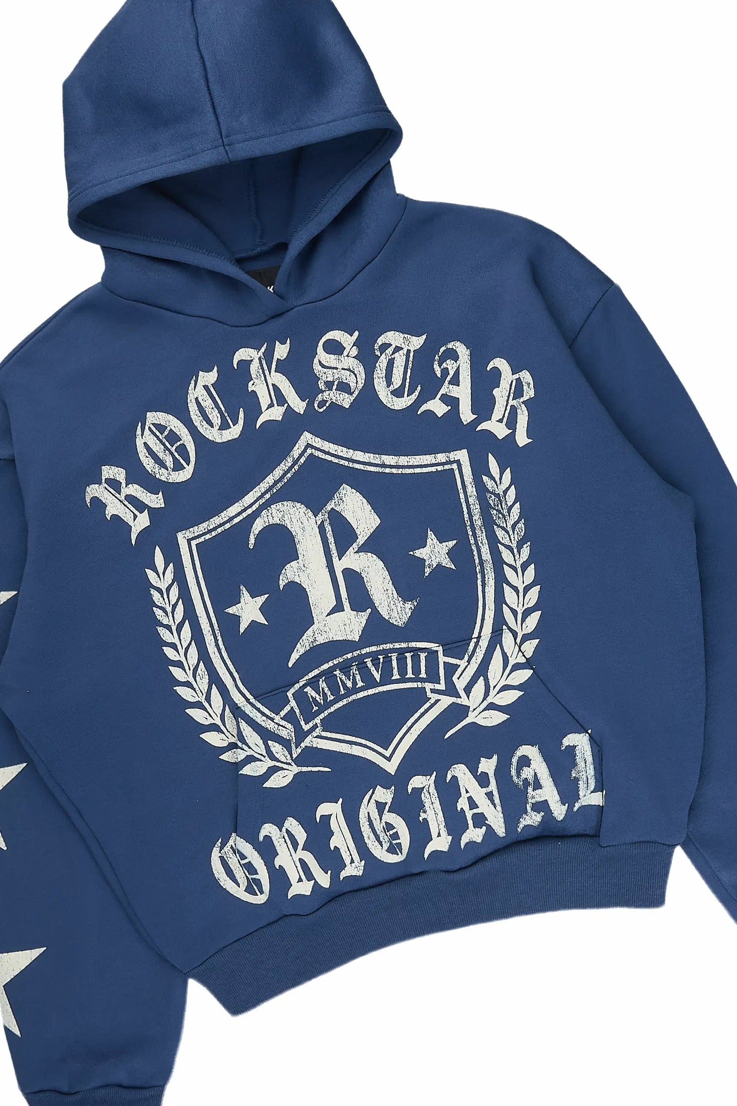 Boys Vestige Navy Hoodie Track Set