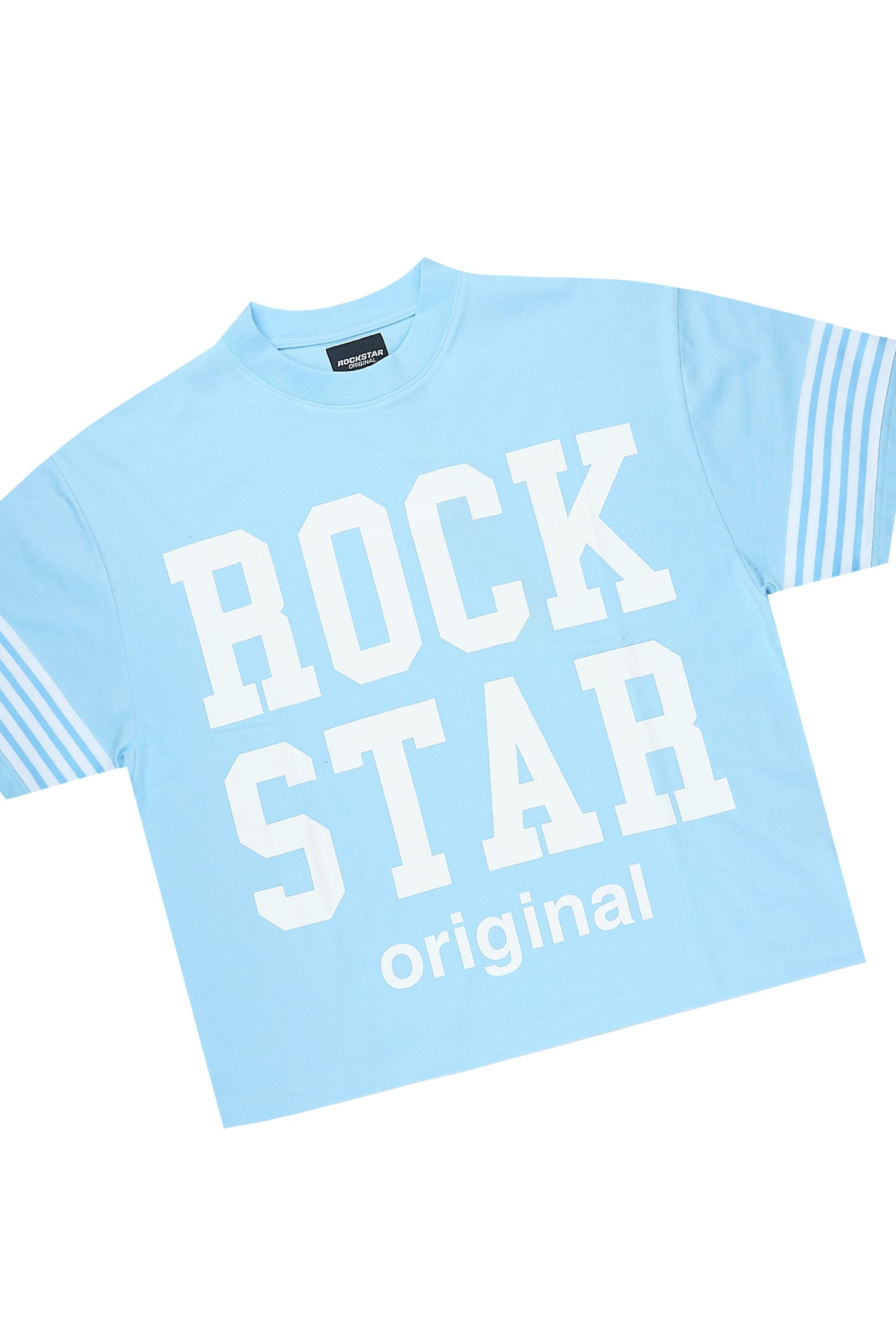 Rulik Light Blue T-Shirt/Short Set