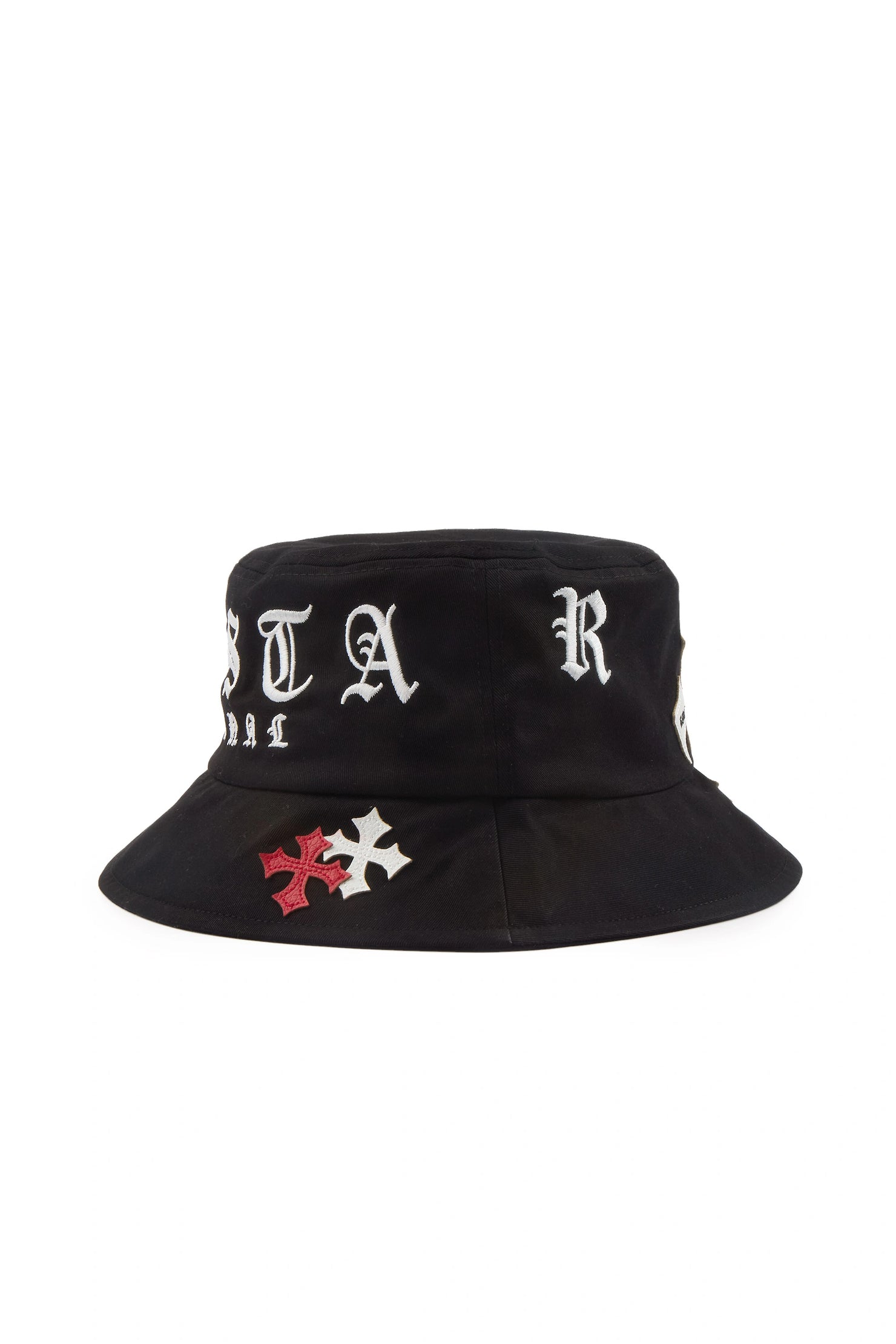 Muska Black Bucket Hat