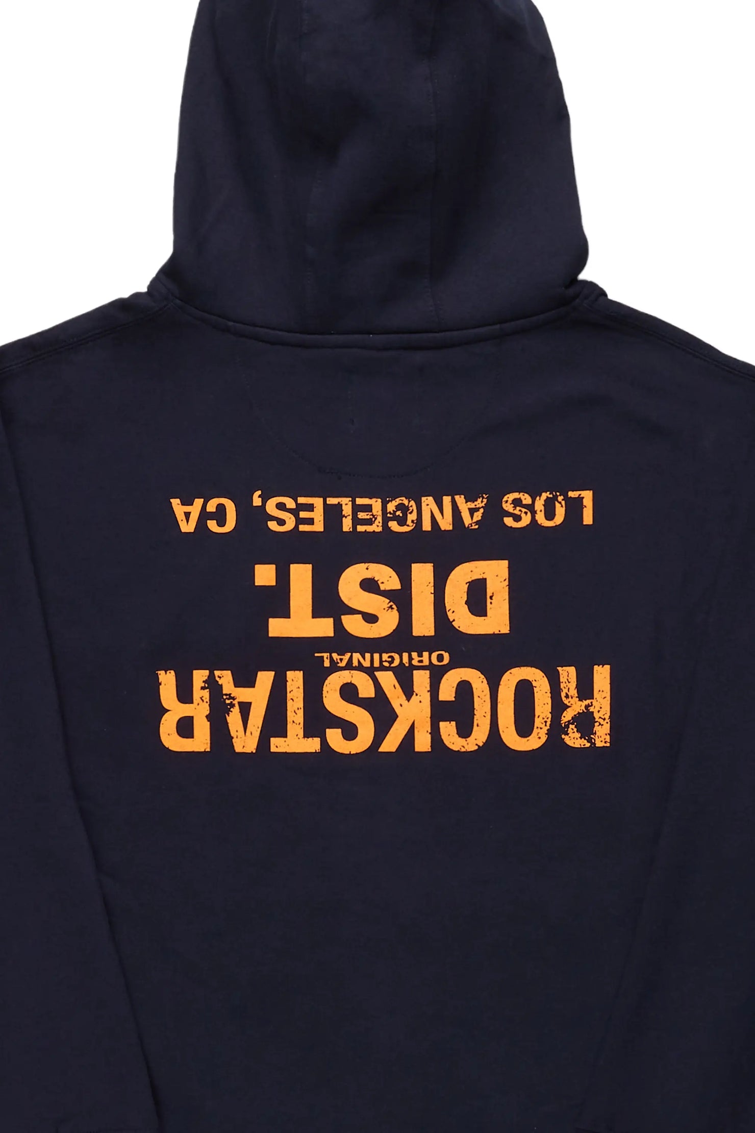 Martson Navy Graphic Hoodie