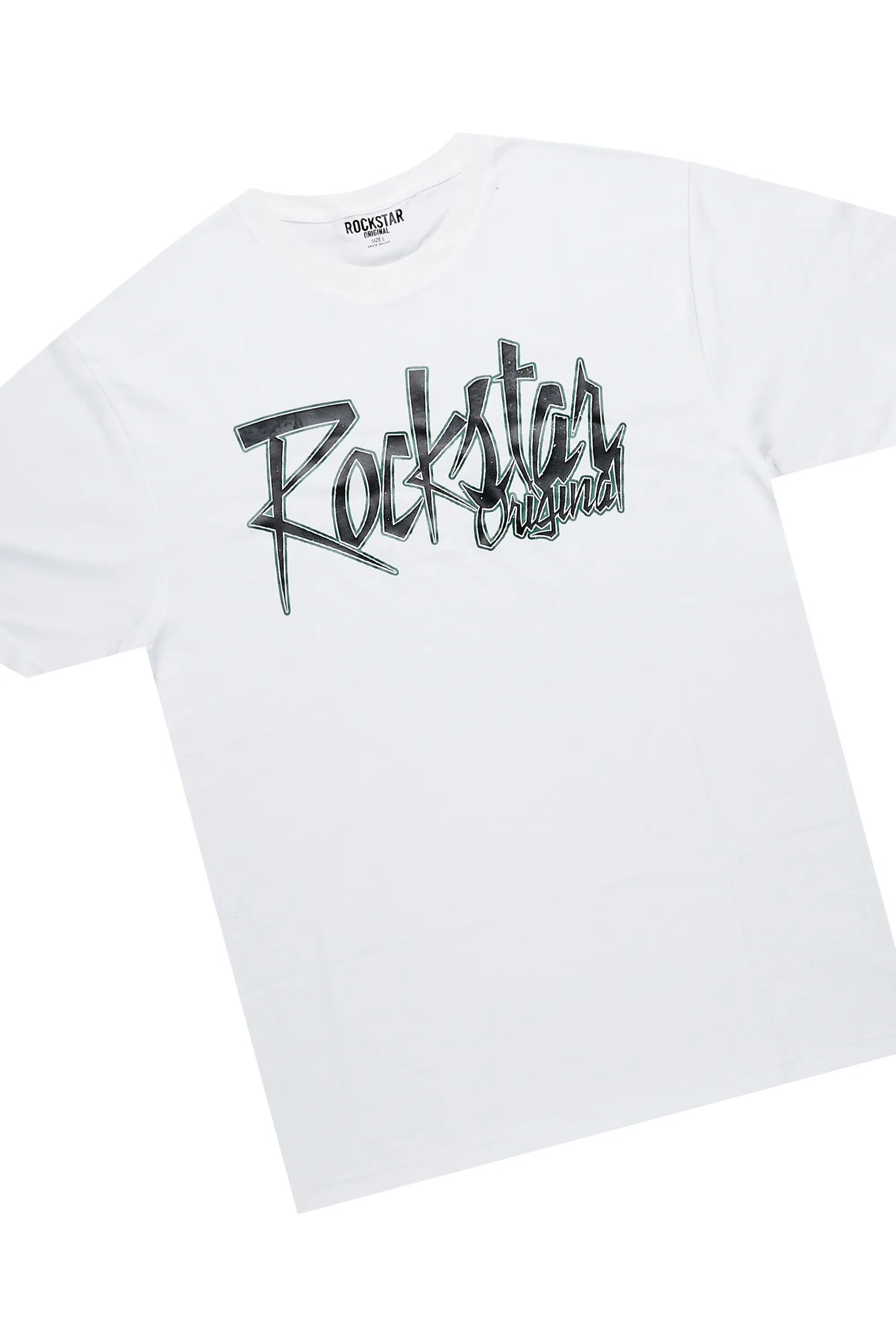 Kalibre White/Green T-Shirt Stacked Flare Track Set