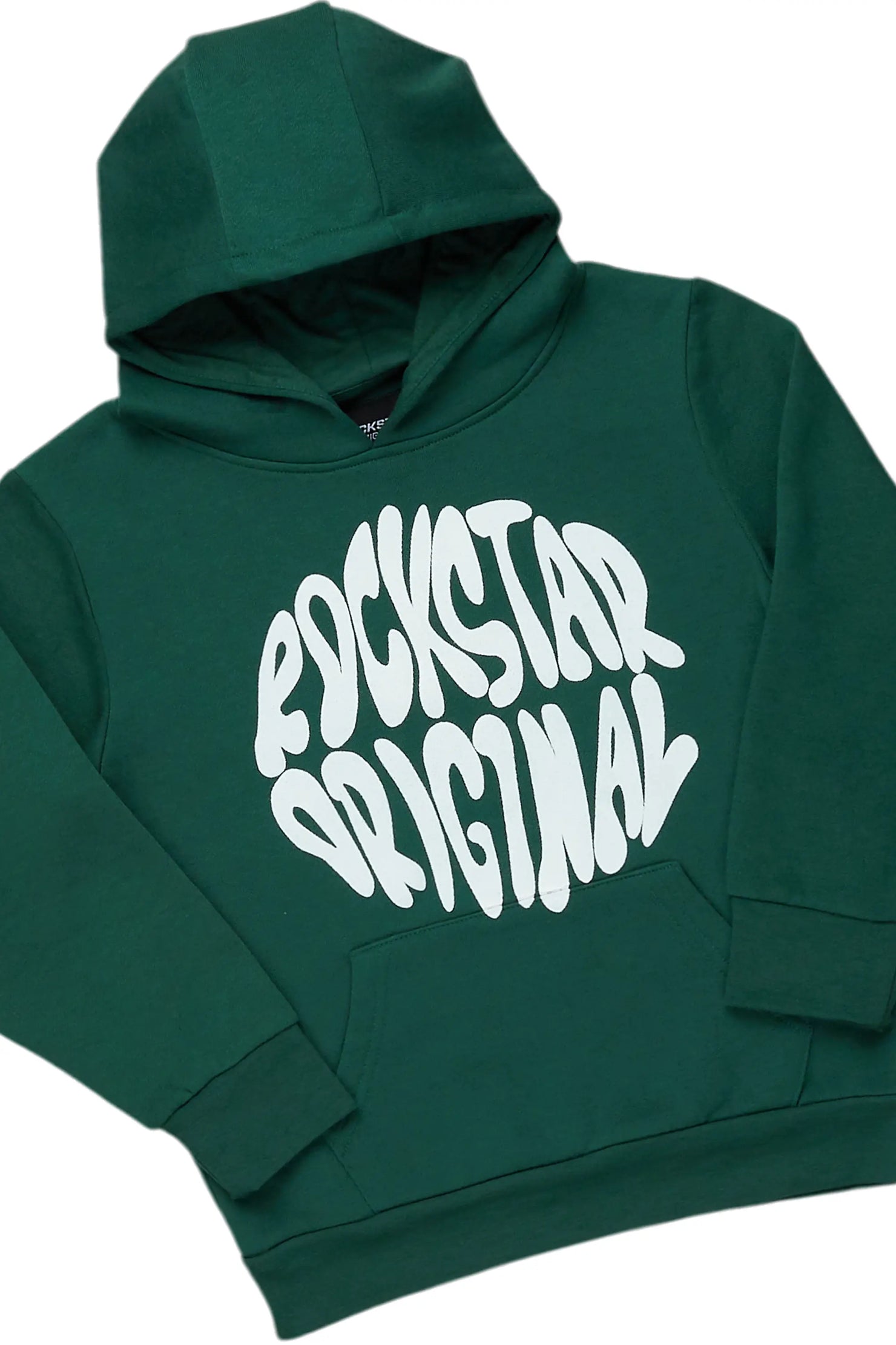 Boys Thierry Green Stacked Pant Set