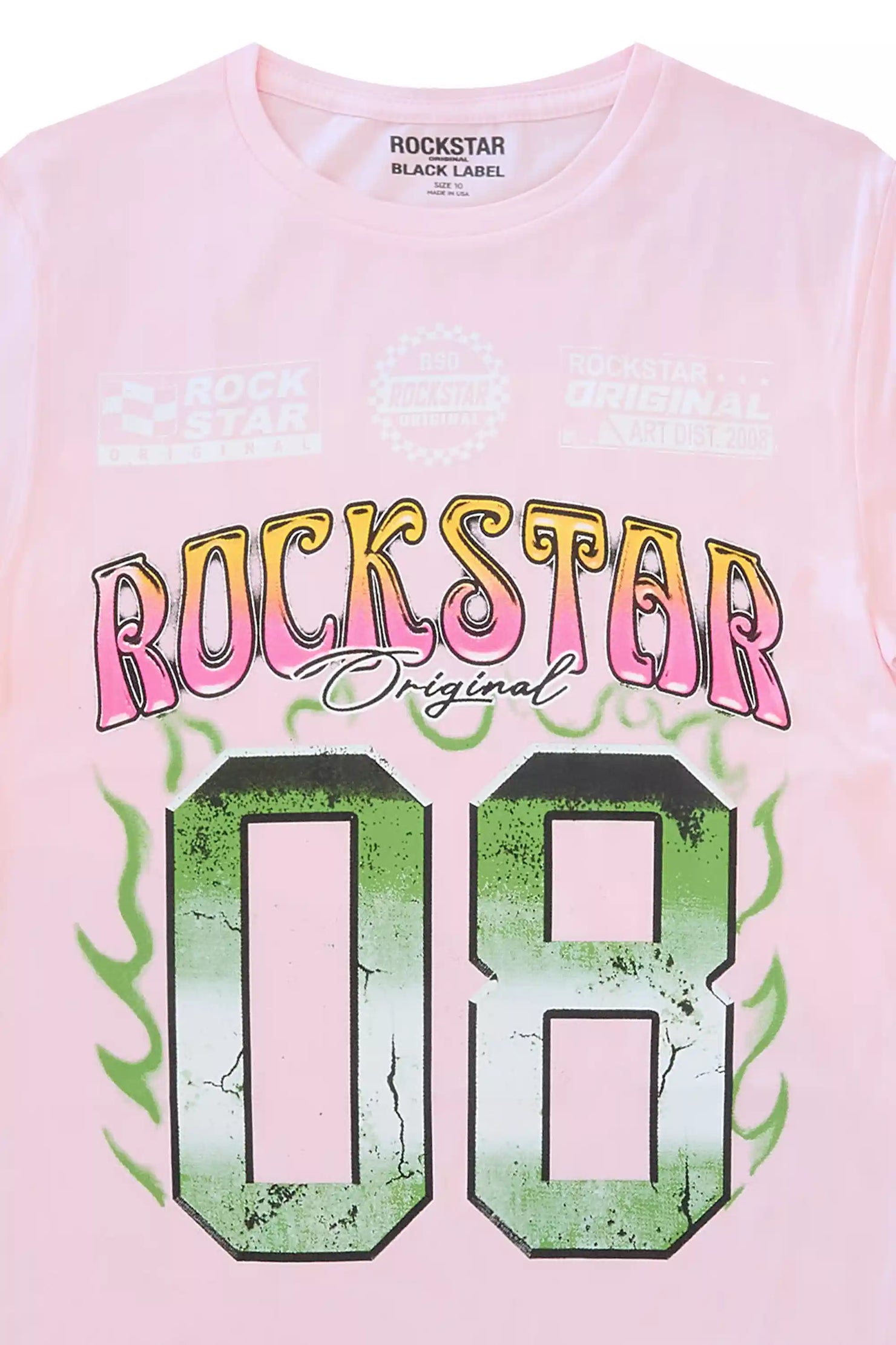 Girls Quito Light Pink Graphic T-Shirt