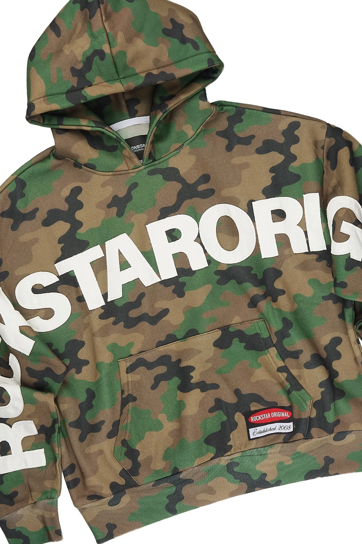 Kirin Faded Camo Hoodie/Baggy Pant Track Set