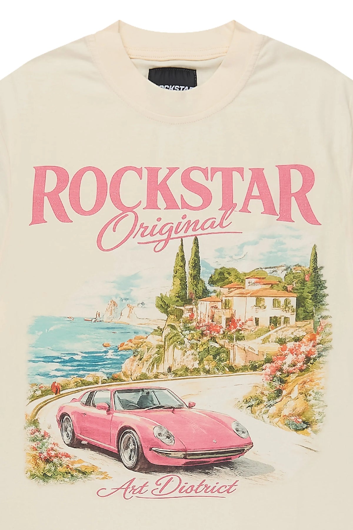Girls Castona Sand Graphic T-Shirt