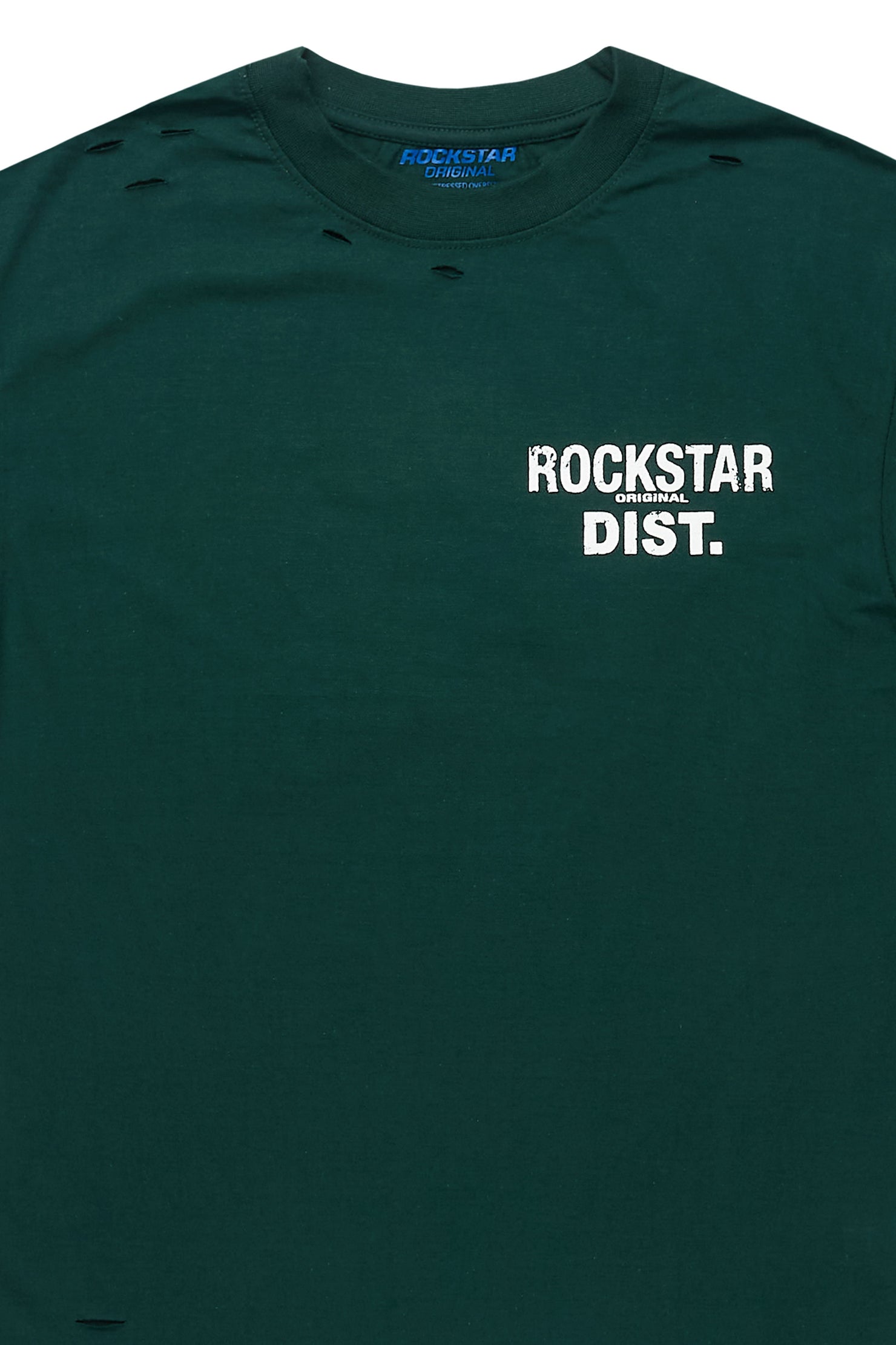 Lake 3.0 Dark Green/White Oversized Graphic T-Shirt
