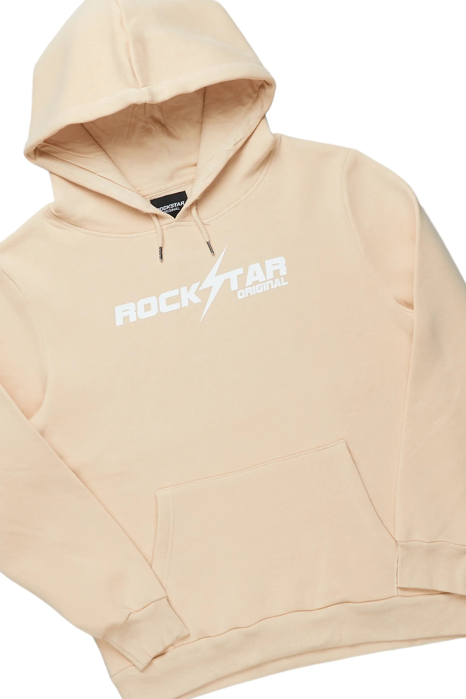 Toby Beige Super Stacked Flare Track Set