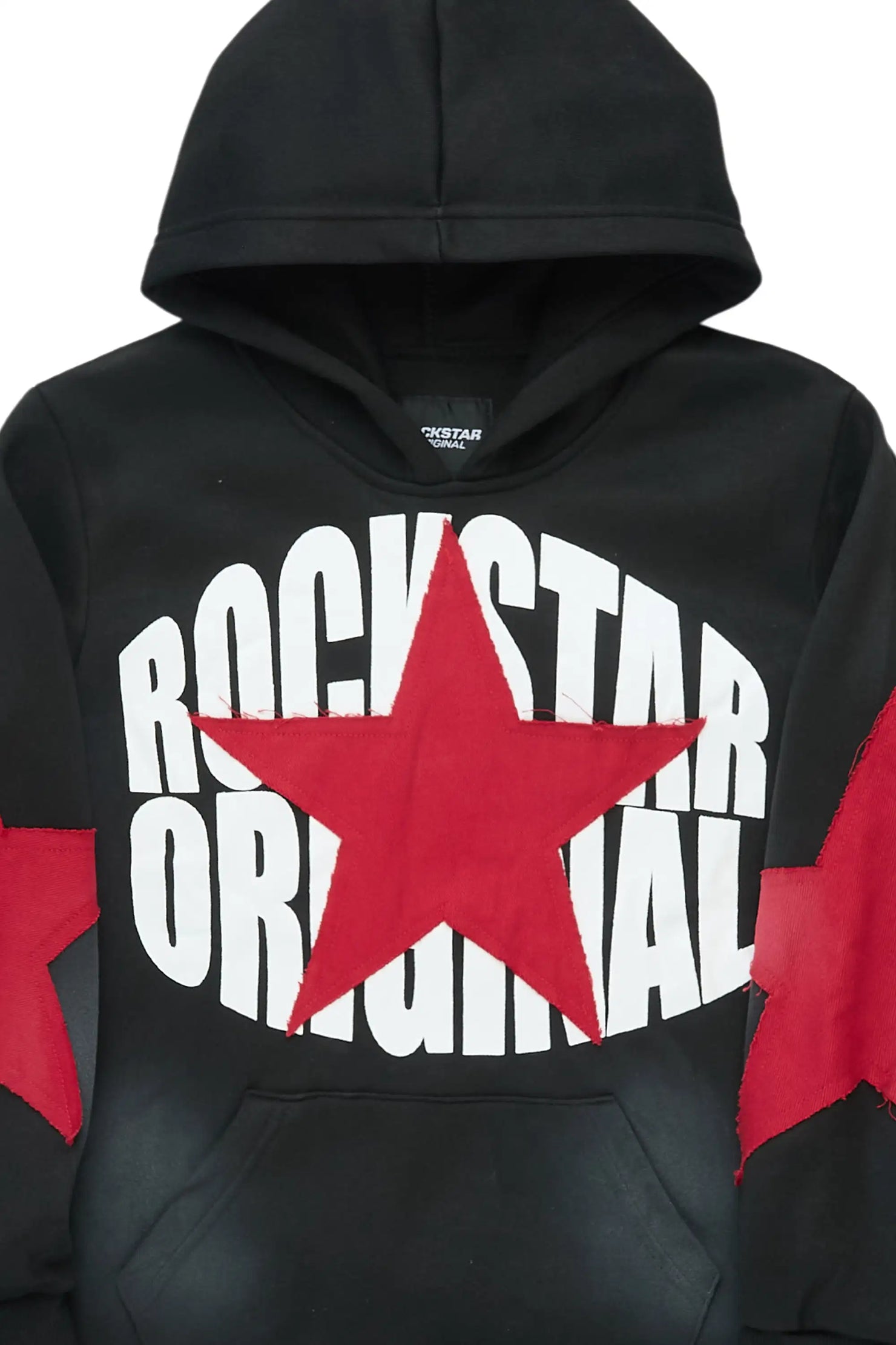 Boys States 2.0 Black Graphic Hoodie