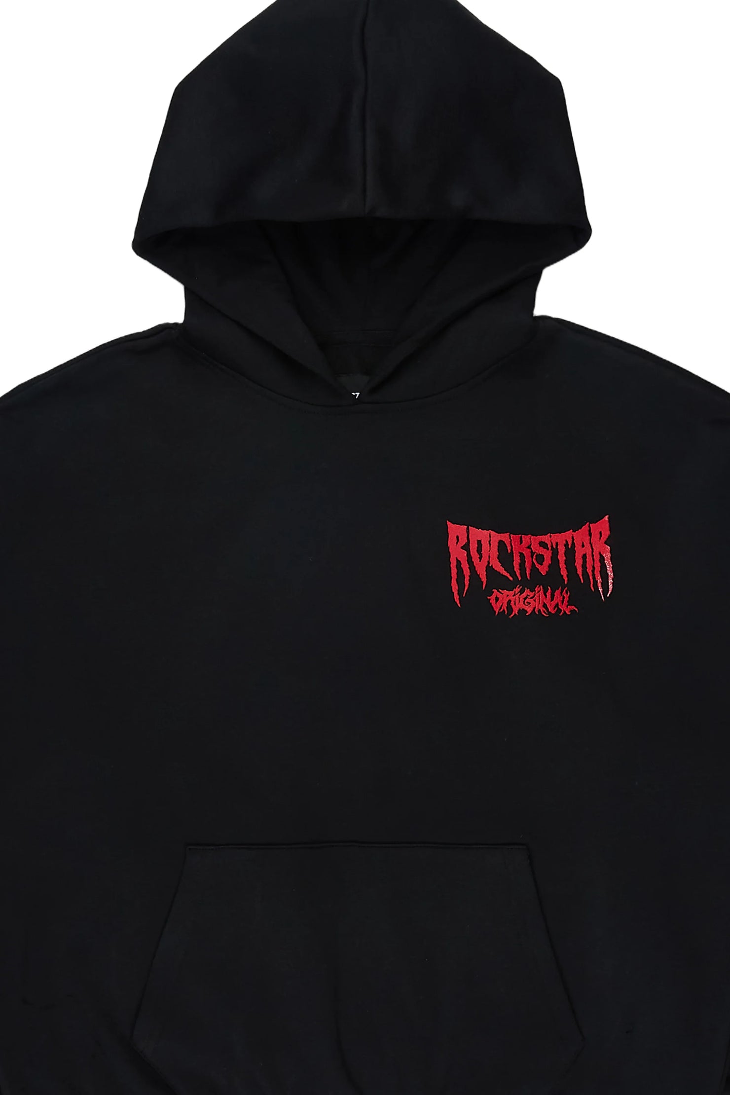 Twinkle Black/Red Graphic Hoodie