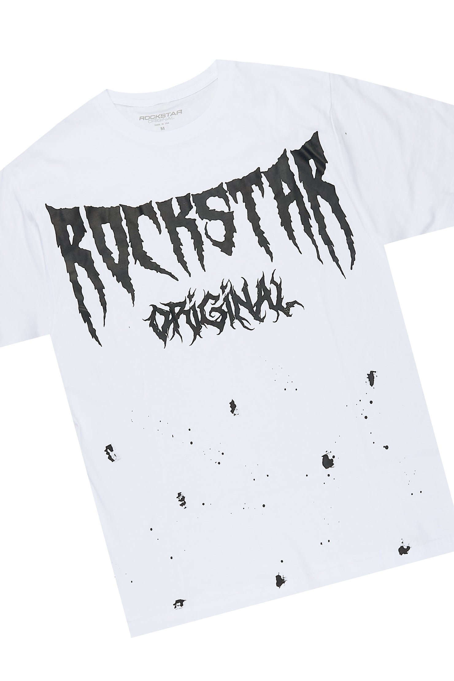 Twinkle White/Black T-Shirt/Relaxed Track Set