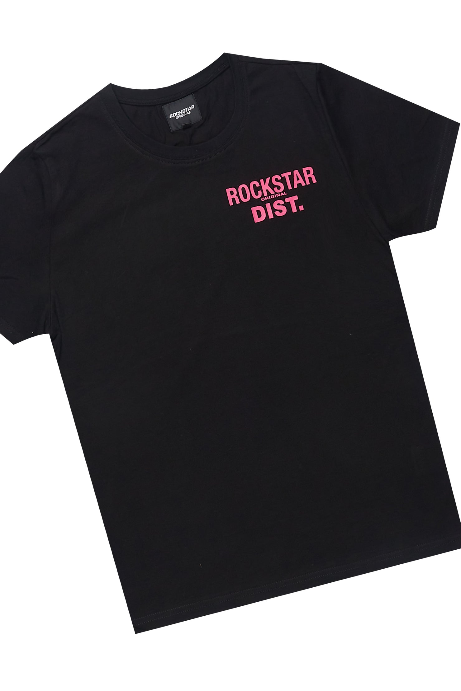 Girls Buck Black/Pink 2.0 Short Set