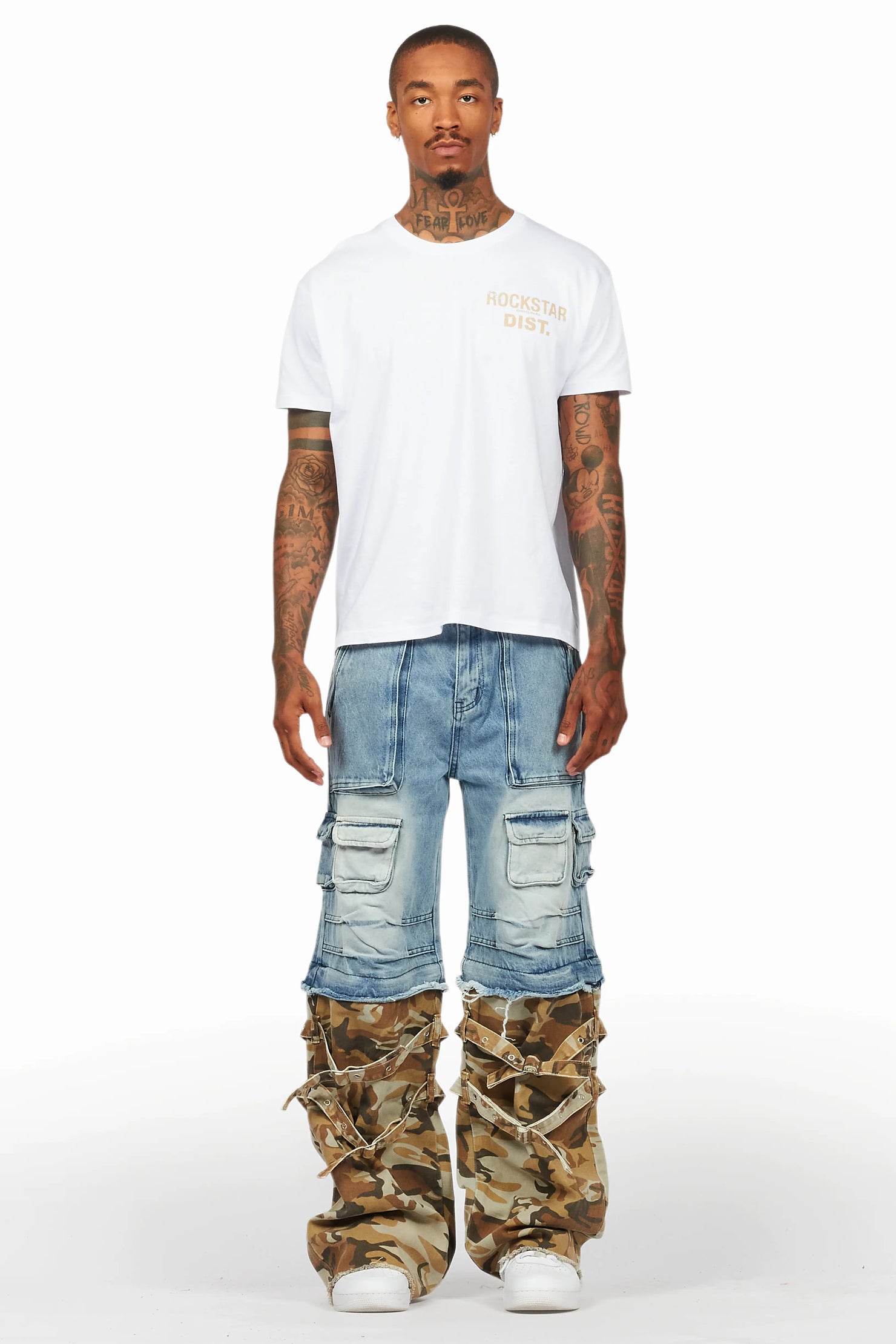 Exxus Light Blue Baggy Fit Jean