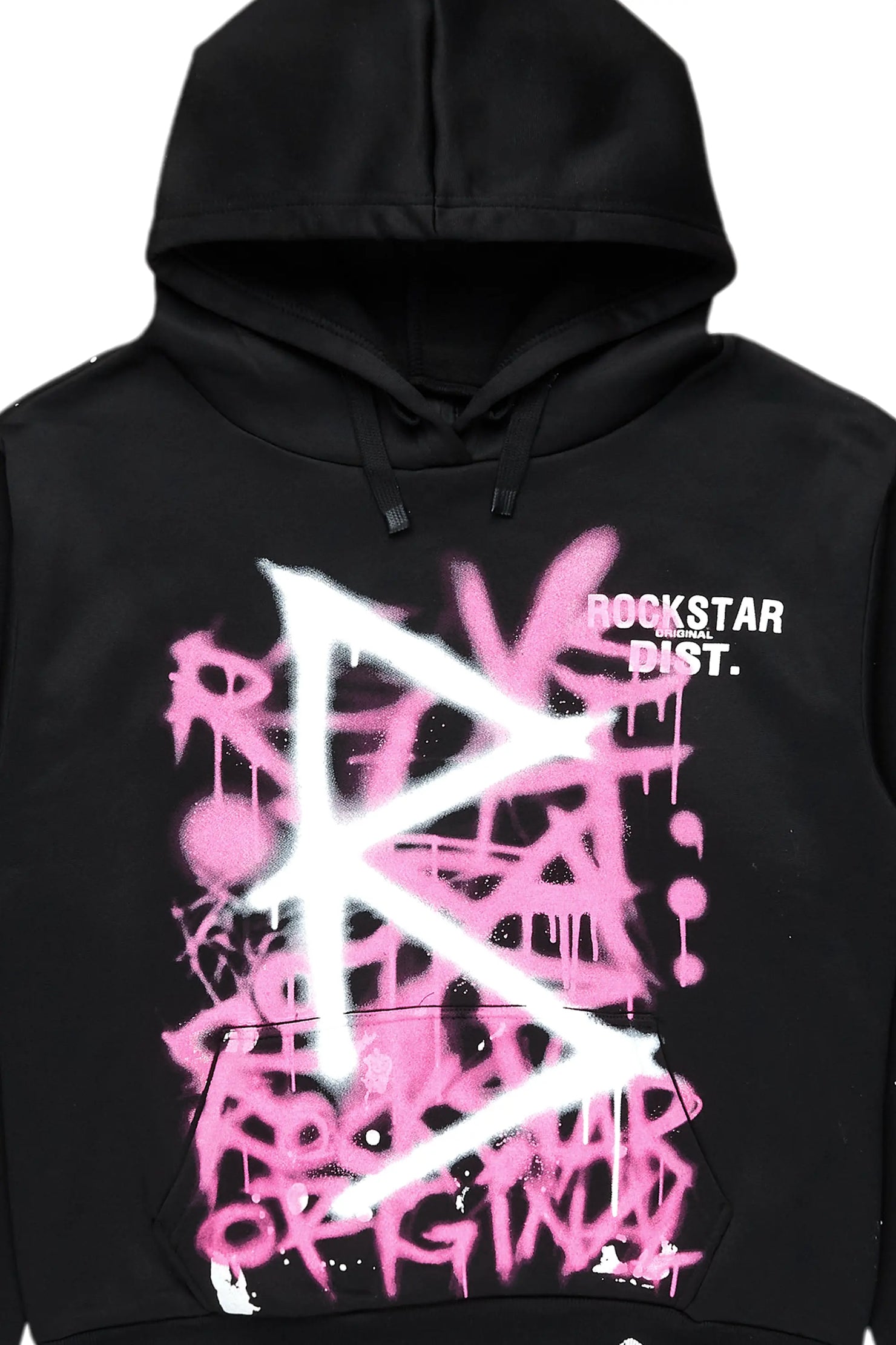 Nahomy Black Oversized Hoodie