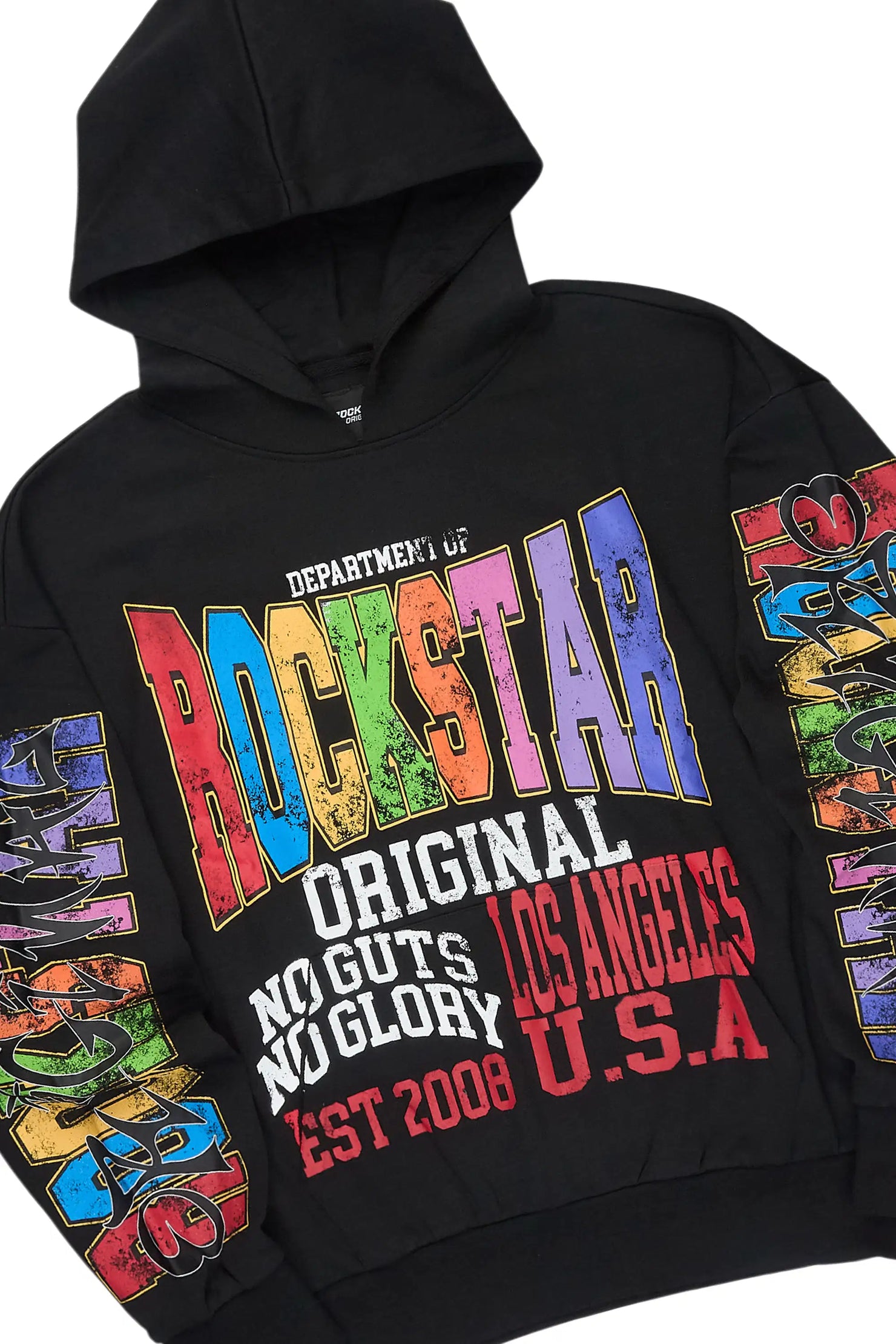 Bunt Black Hoodie/Baggy Pant Track Set