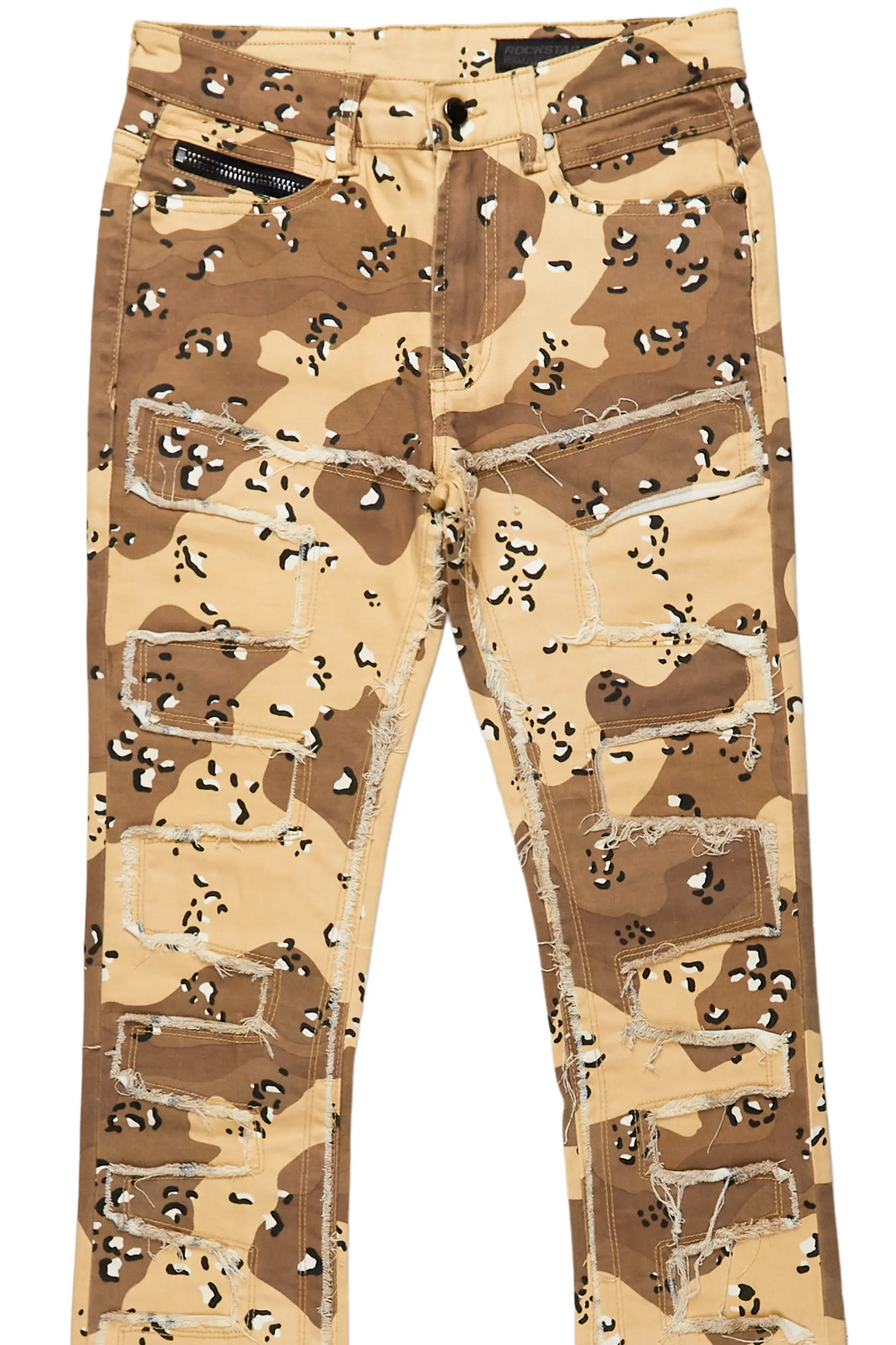 Shake Desert Camo Stacked Flare Jean