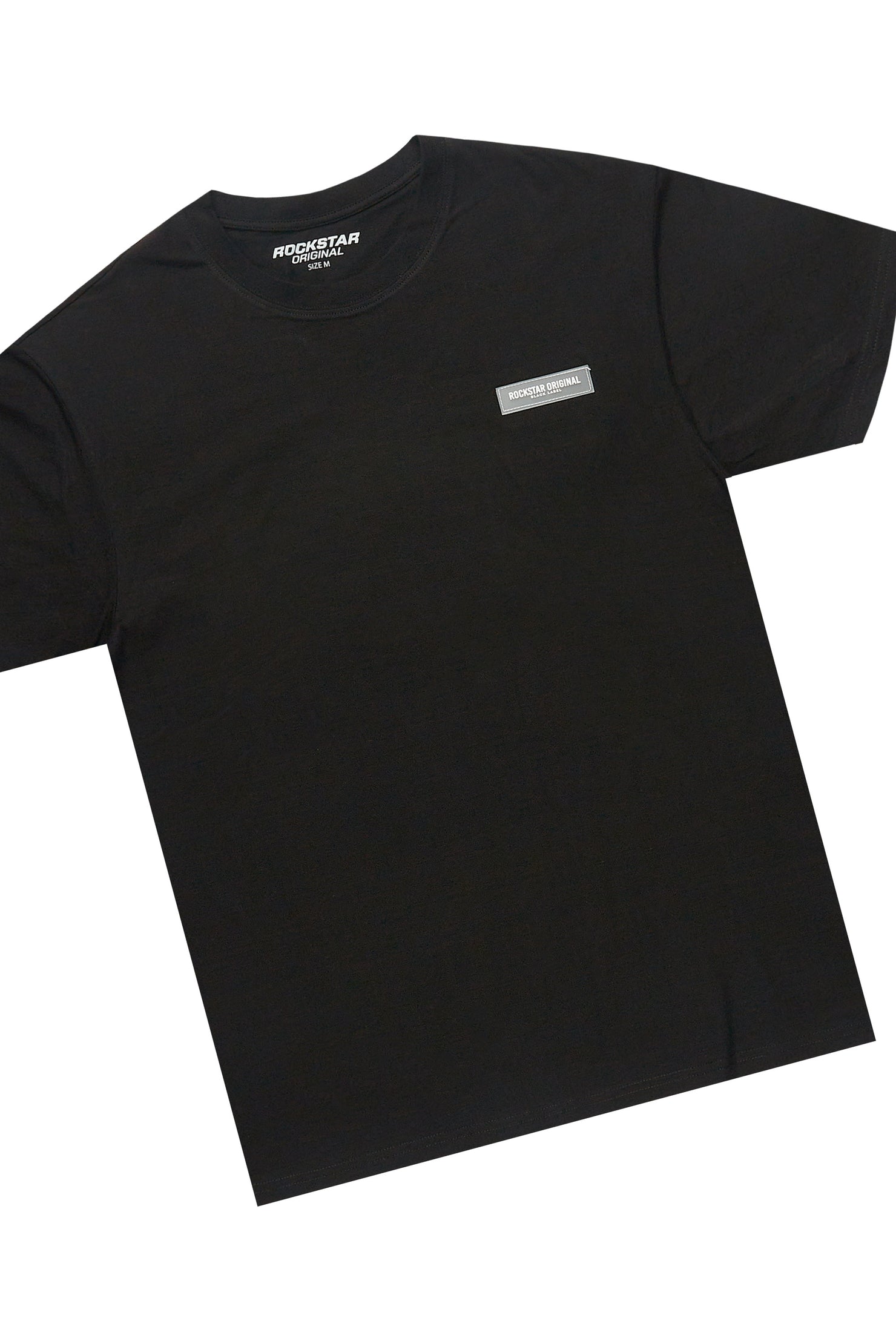 Diona Black T-Shirt Short Set