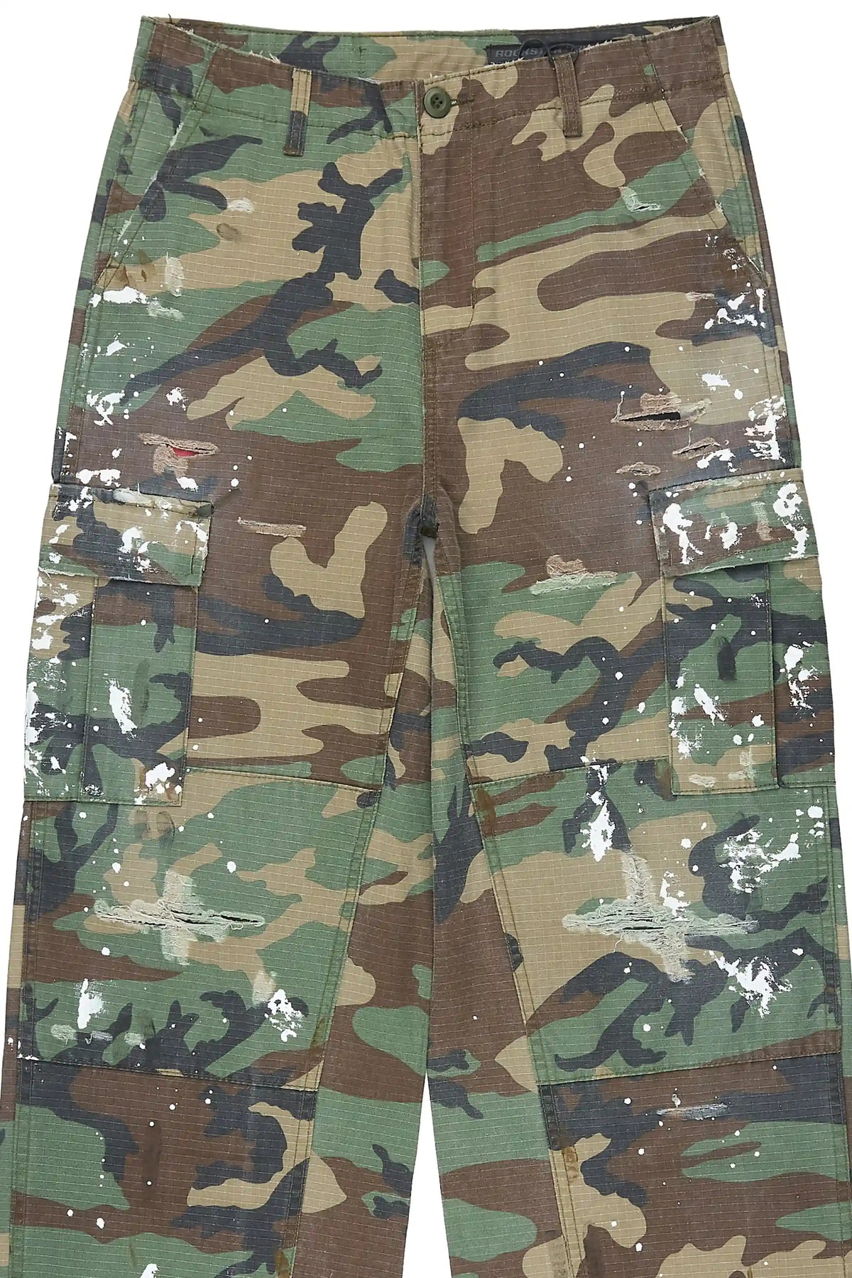 Bronsen Camo Painter Baggy Fit Jean