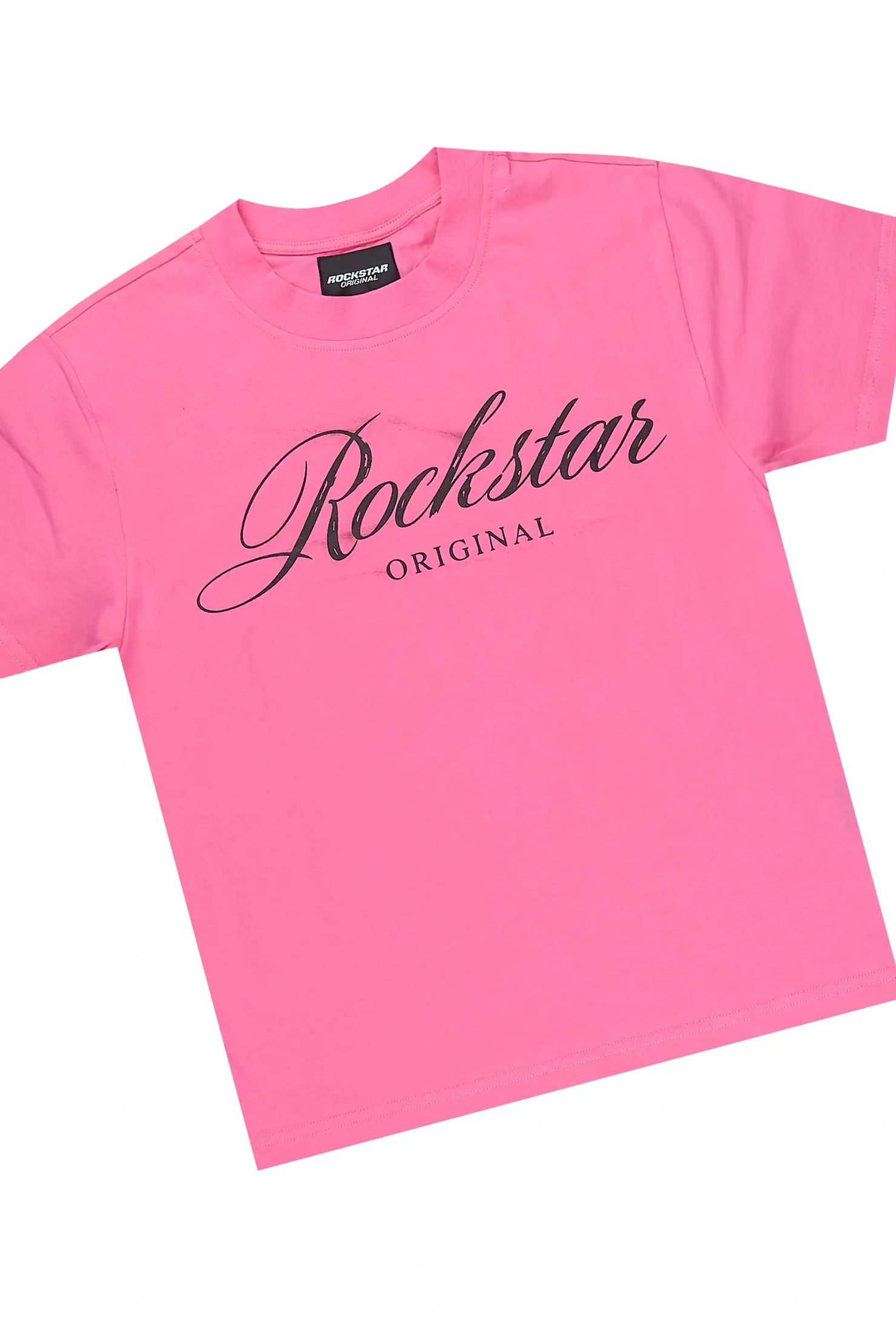 Girls Domarica Bubblegum T-Shirt Short Set