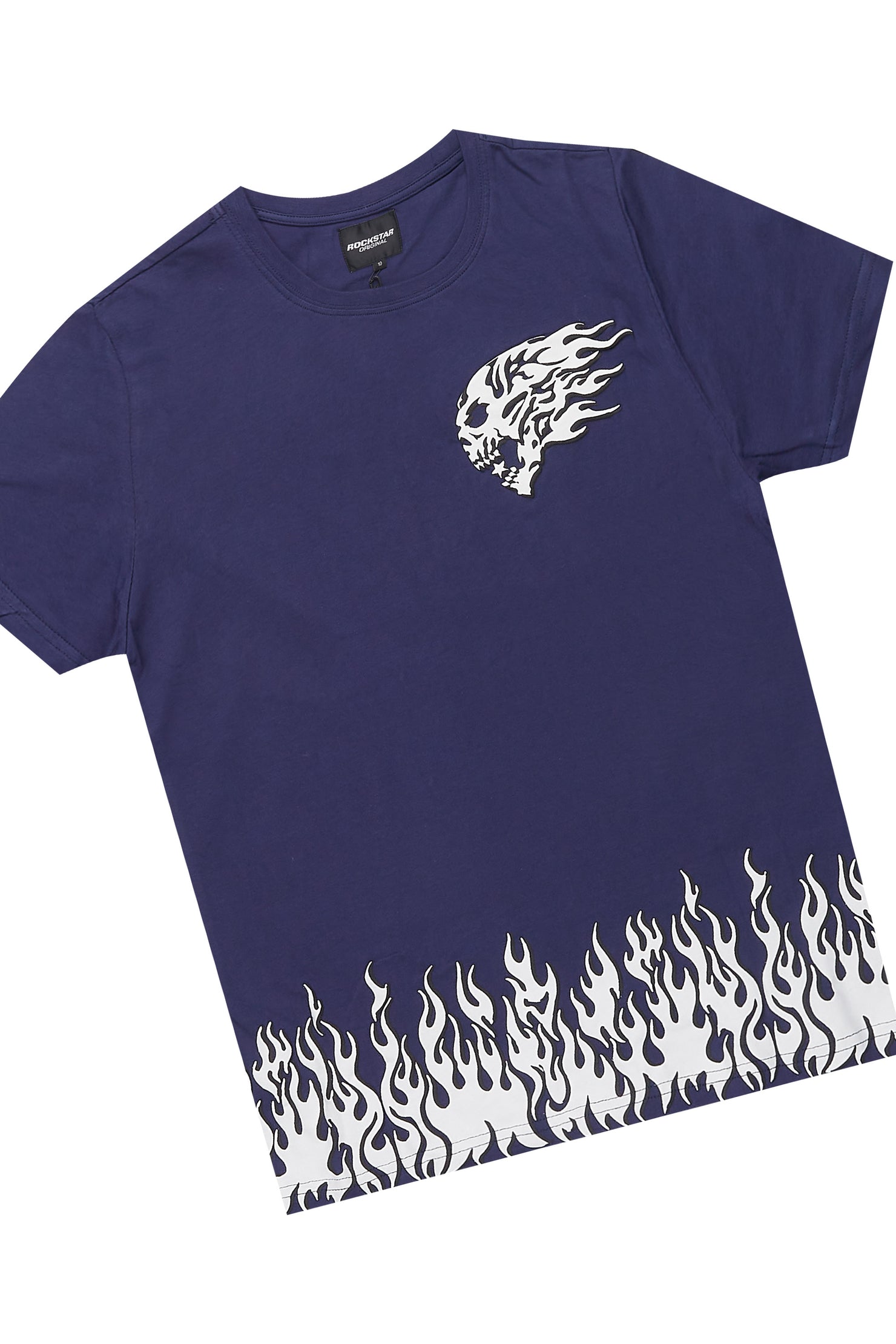 Boys Bubble Navy T-Shirt/Short Set