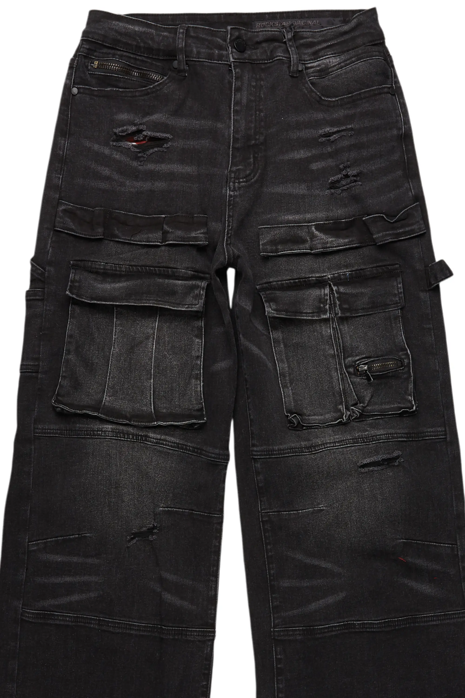 Burain Light Grey Baggy Fit Jean