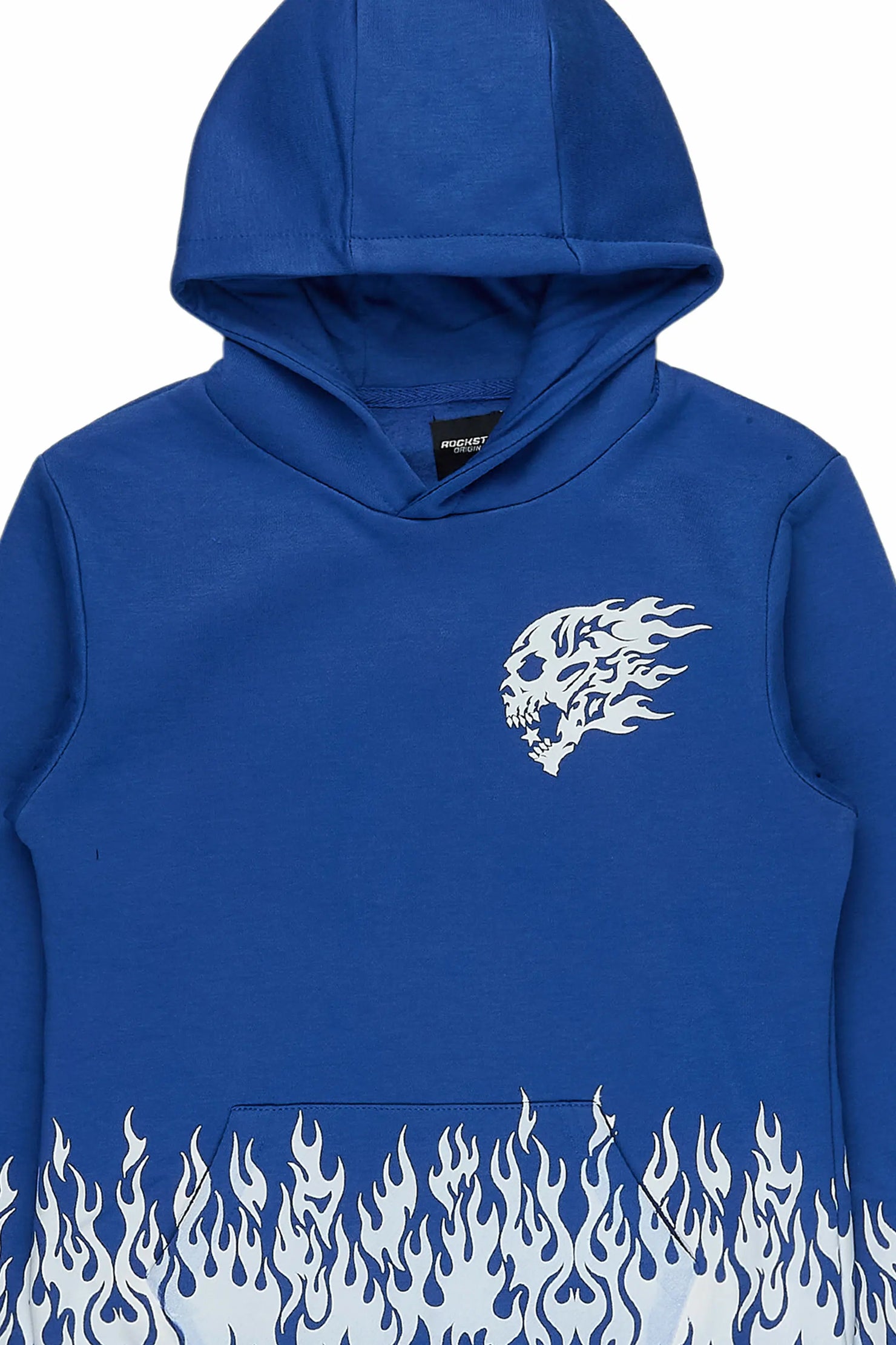 Boys Bubble Royal Graphic Hoodie