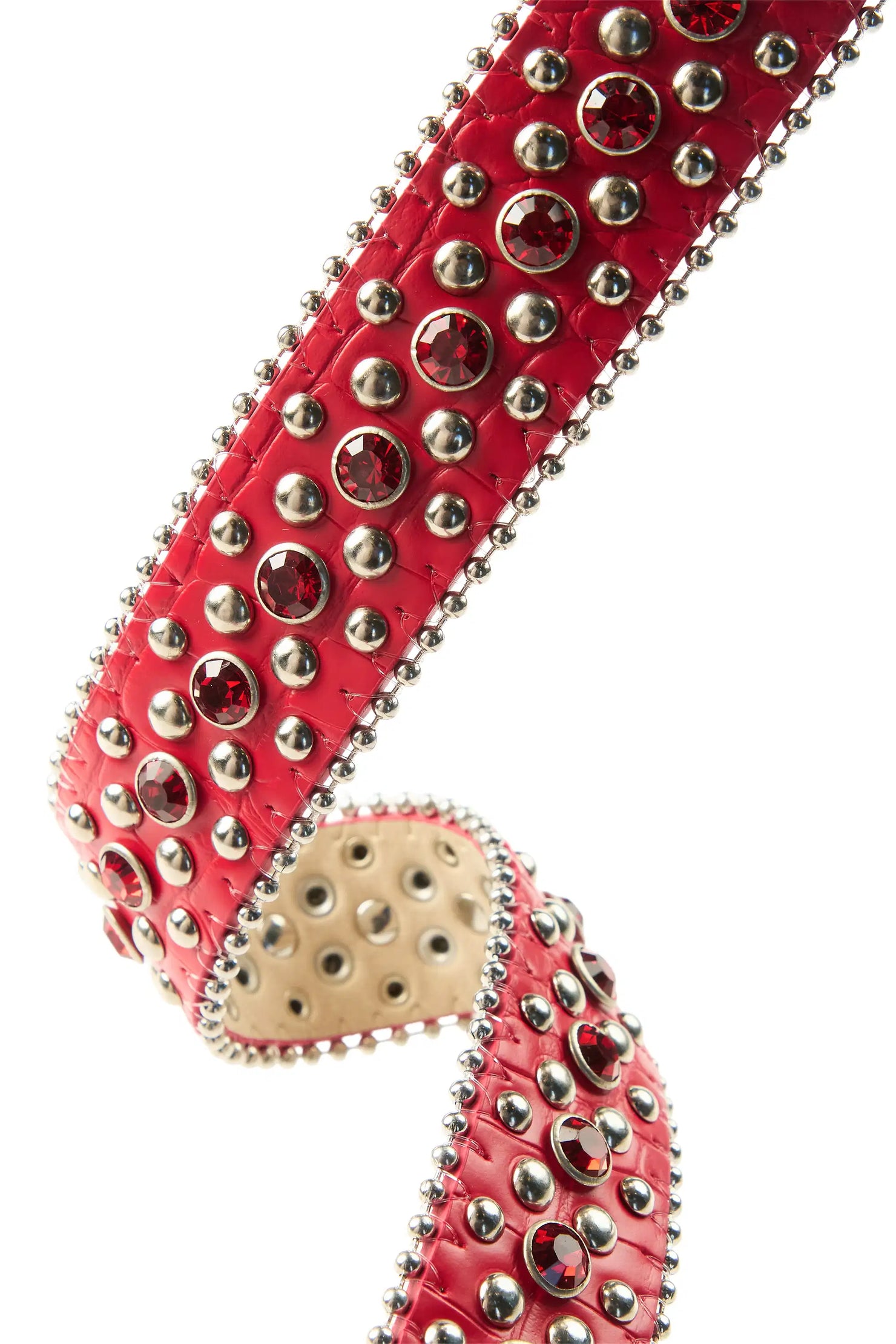 Boys Normandie Red Rockstar Logo Belt