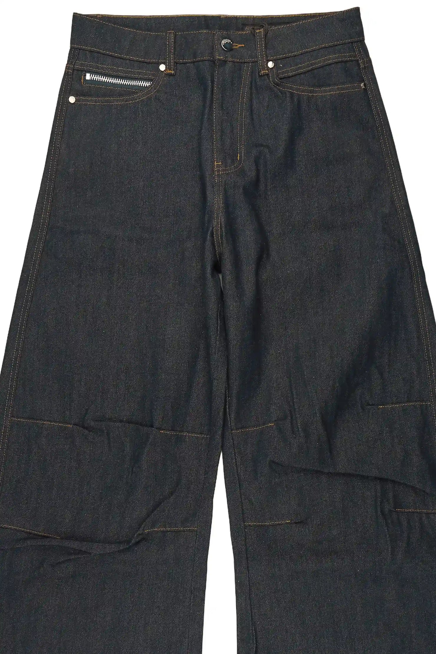 Fame Raw Blue Barrel Fit Jean
