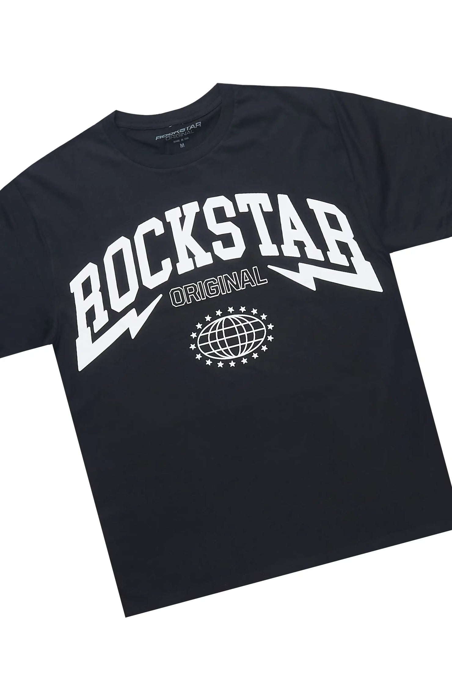 Stori Black/White T-Shirt/Short Set