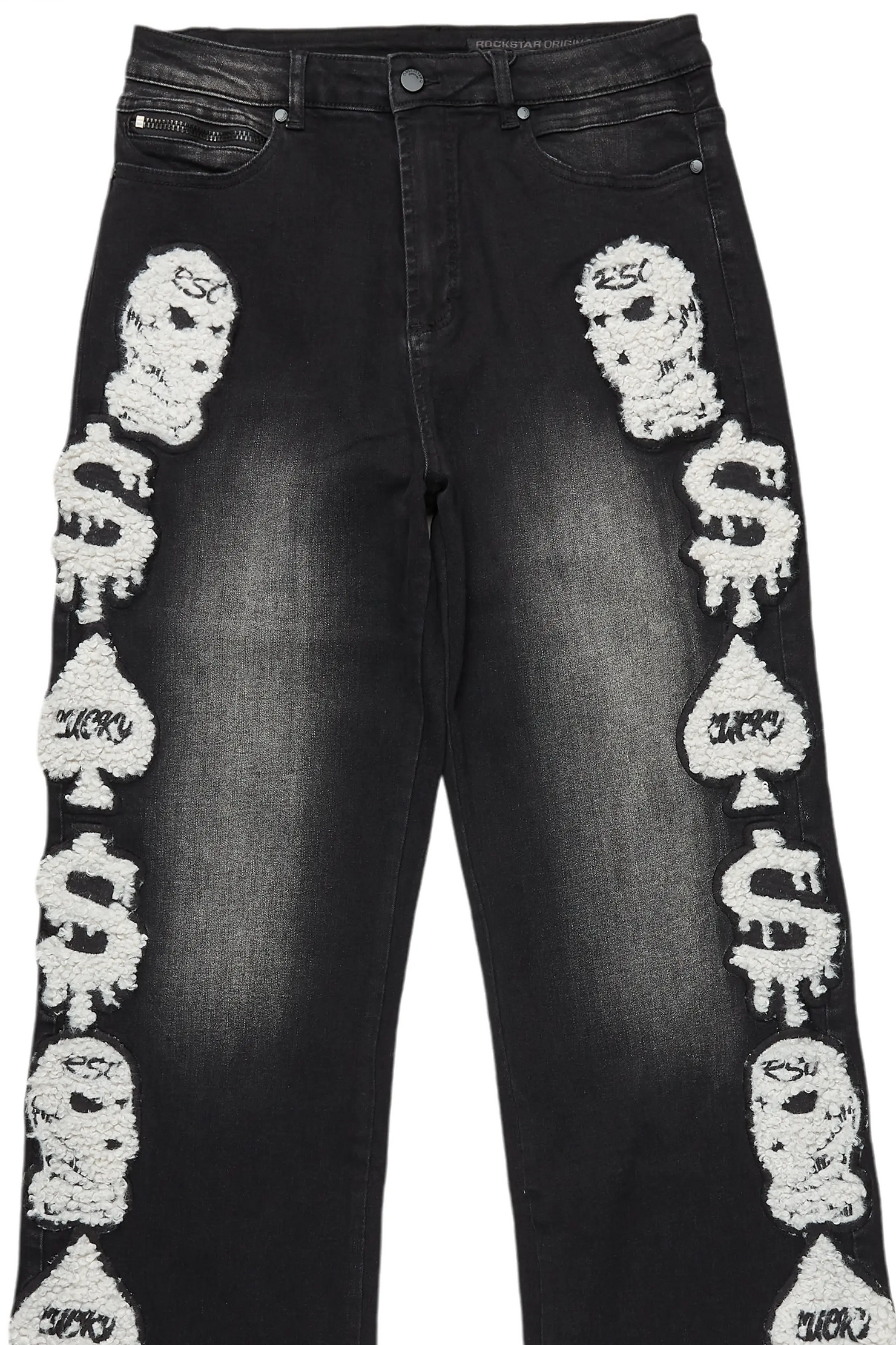 Francis Black Baggy Fit Jean