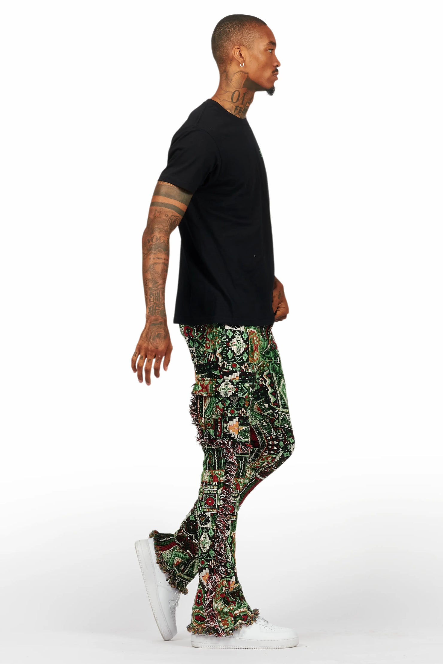 Lake Black/Green T-Shirt/Tapestry Jean Bundle