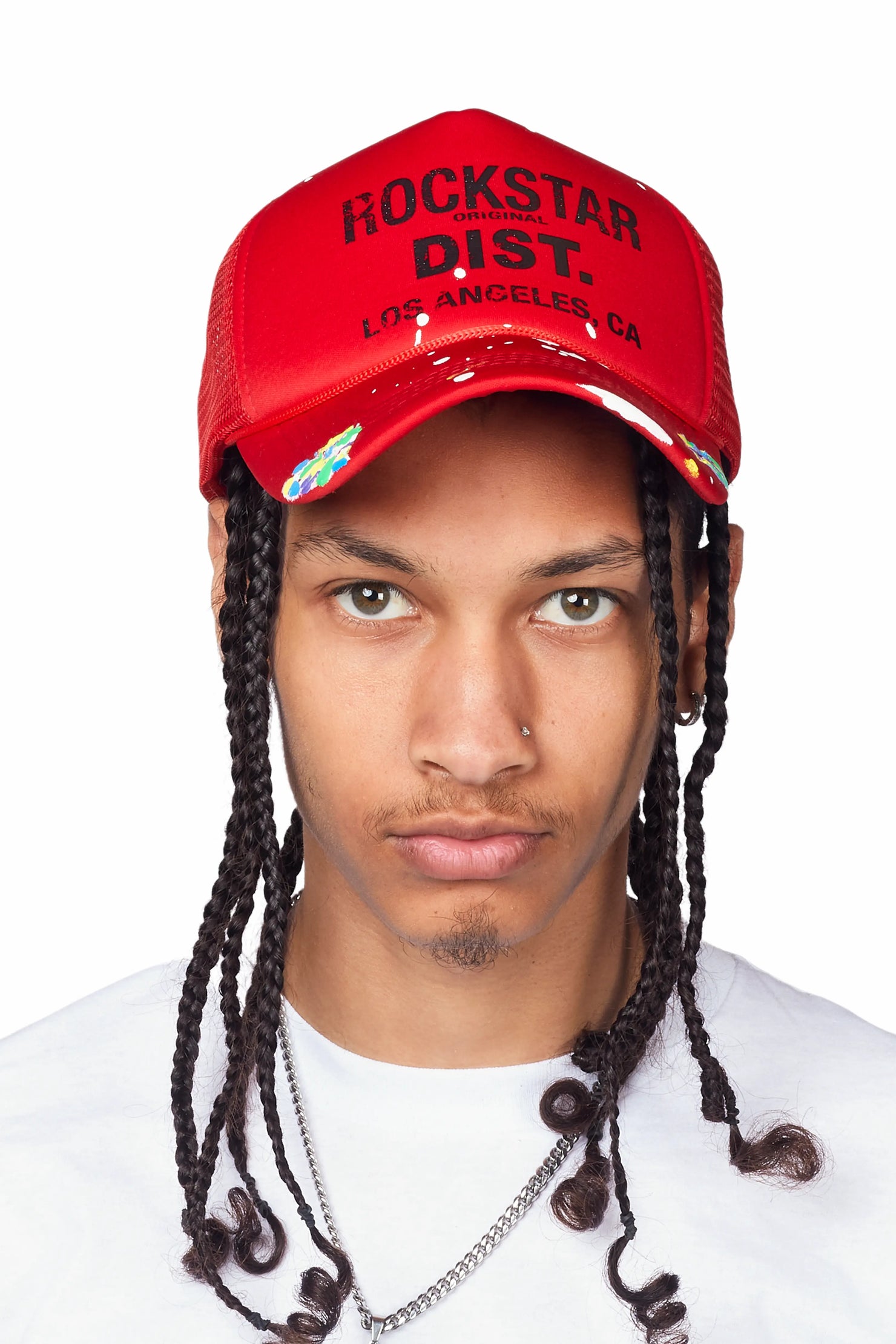 Tanko Red Graphic Trucker Hat