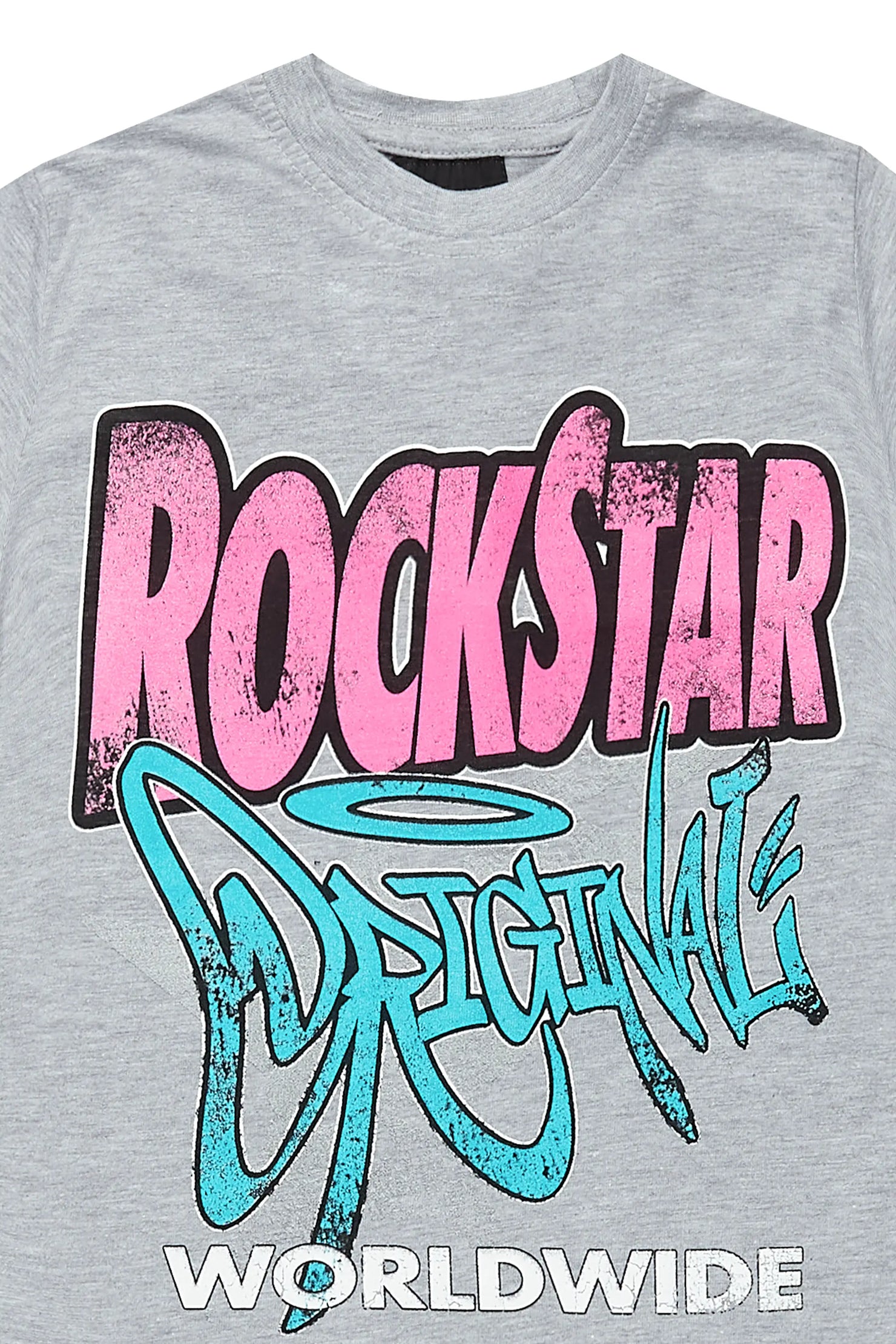 Boys Kait Grey Graphic T-Shirt