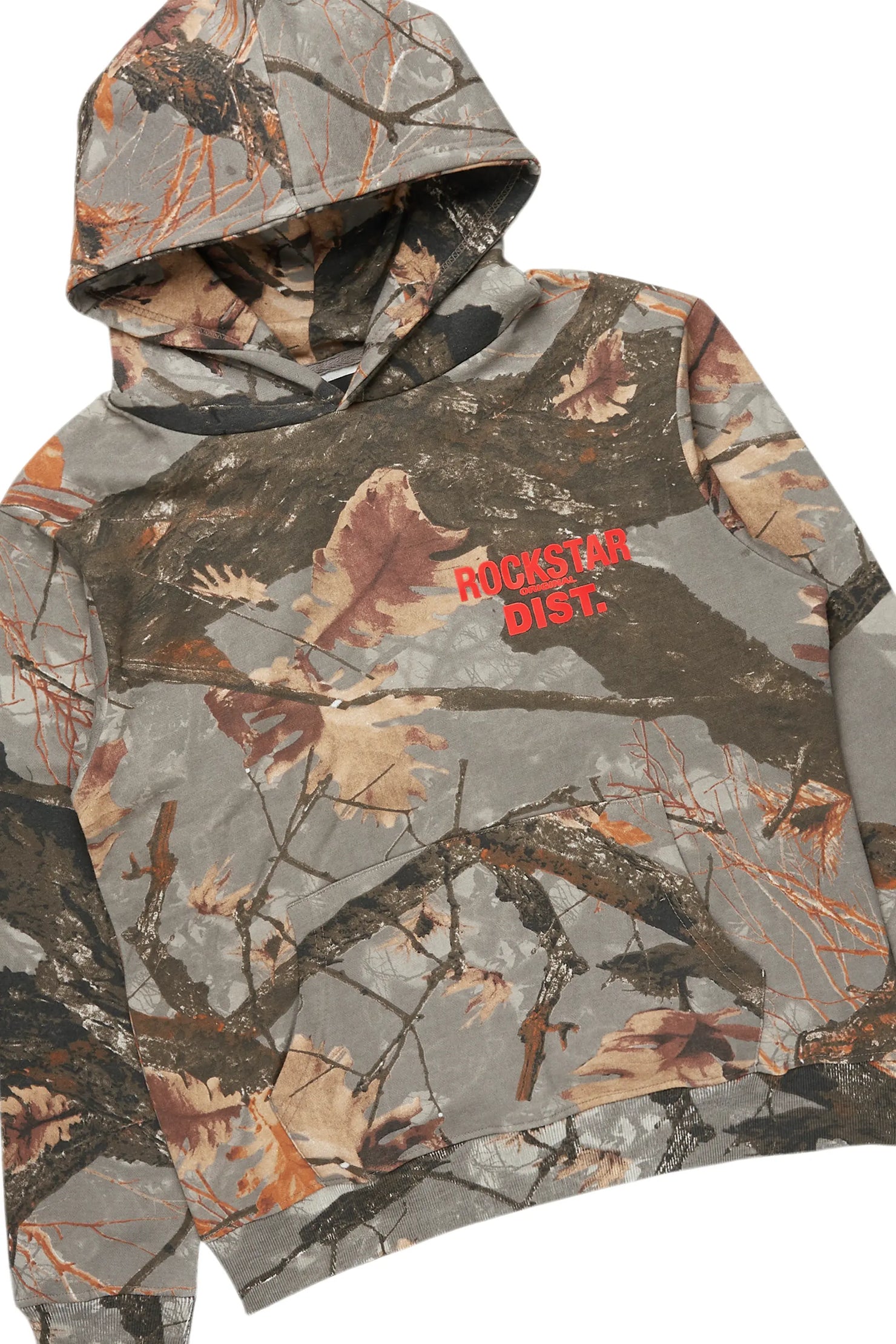 Tabby Beige Graphic Stacked Flare Track Set