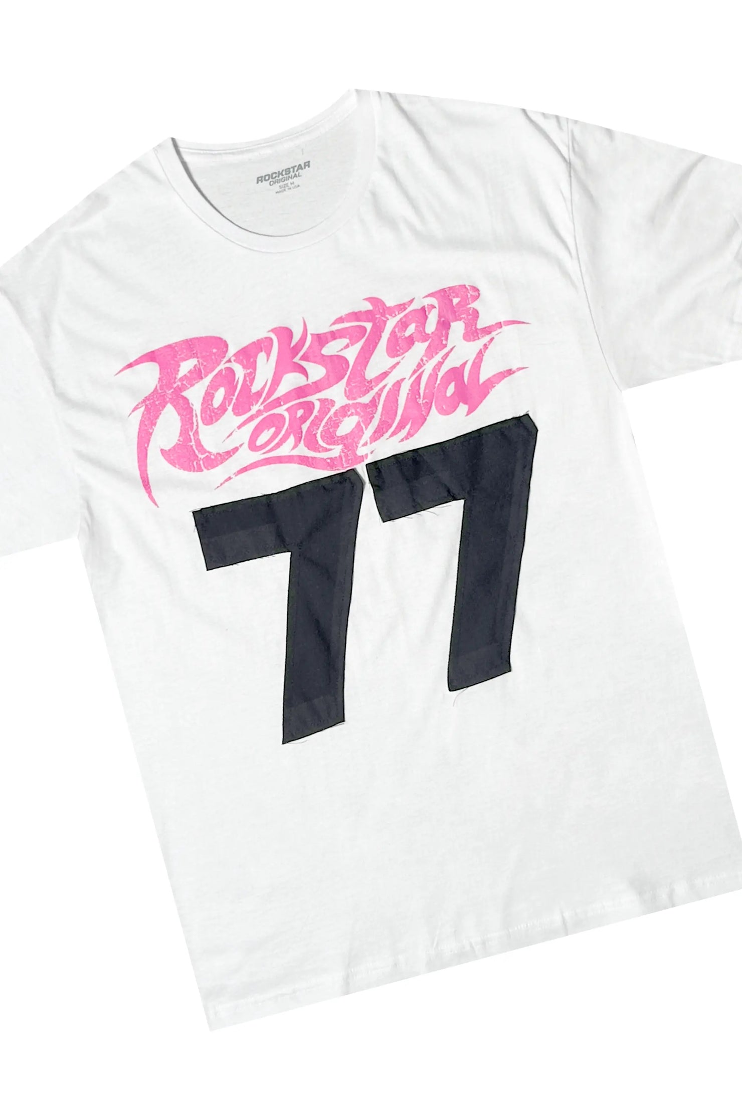 Helki White/Grey T-Shirt/Stacked Flare Track Set