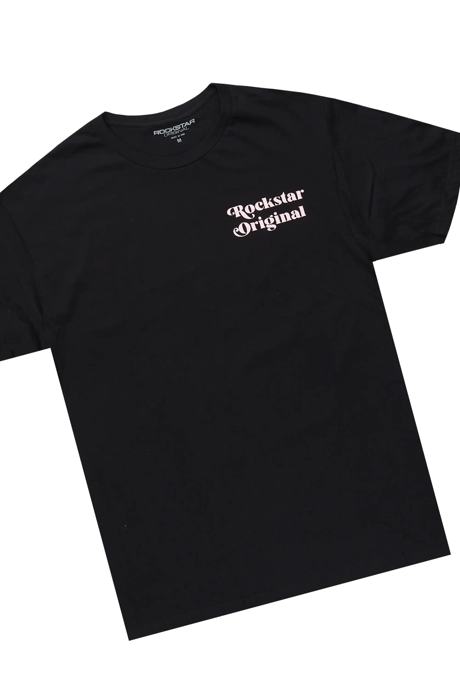 Diamo Black T-Shirt/Slim Fit Jean Set