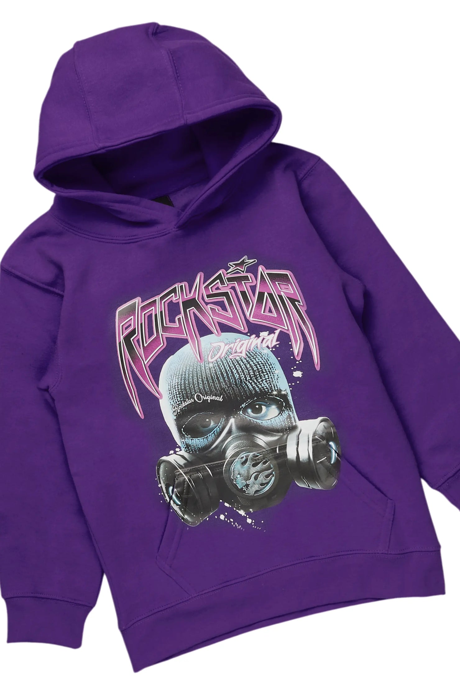 Boys Danon Purple Hoodie/Baggy Fit Jean Set